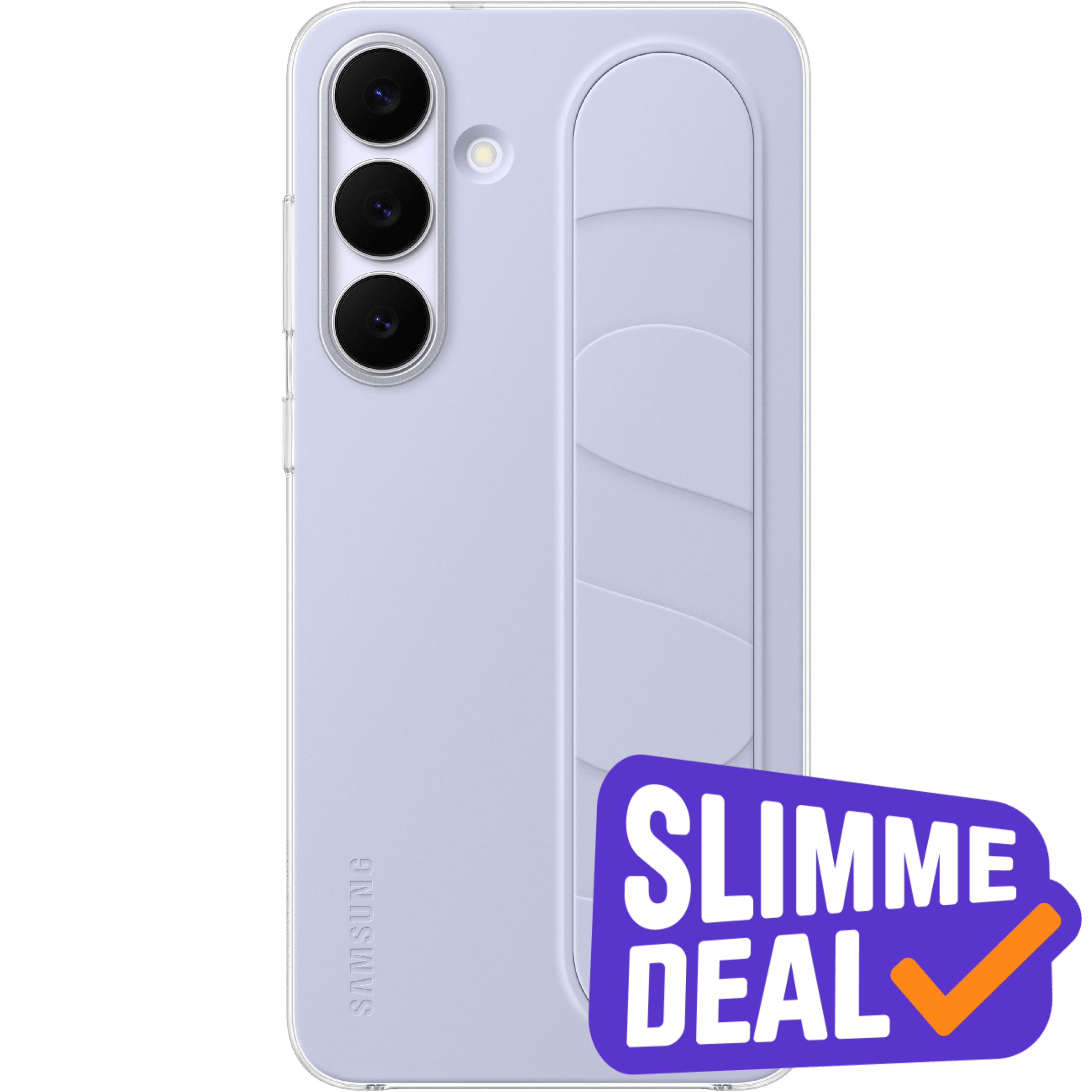 Samsung Galaxy S25 FE Standing Grip Case Lichtblauw