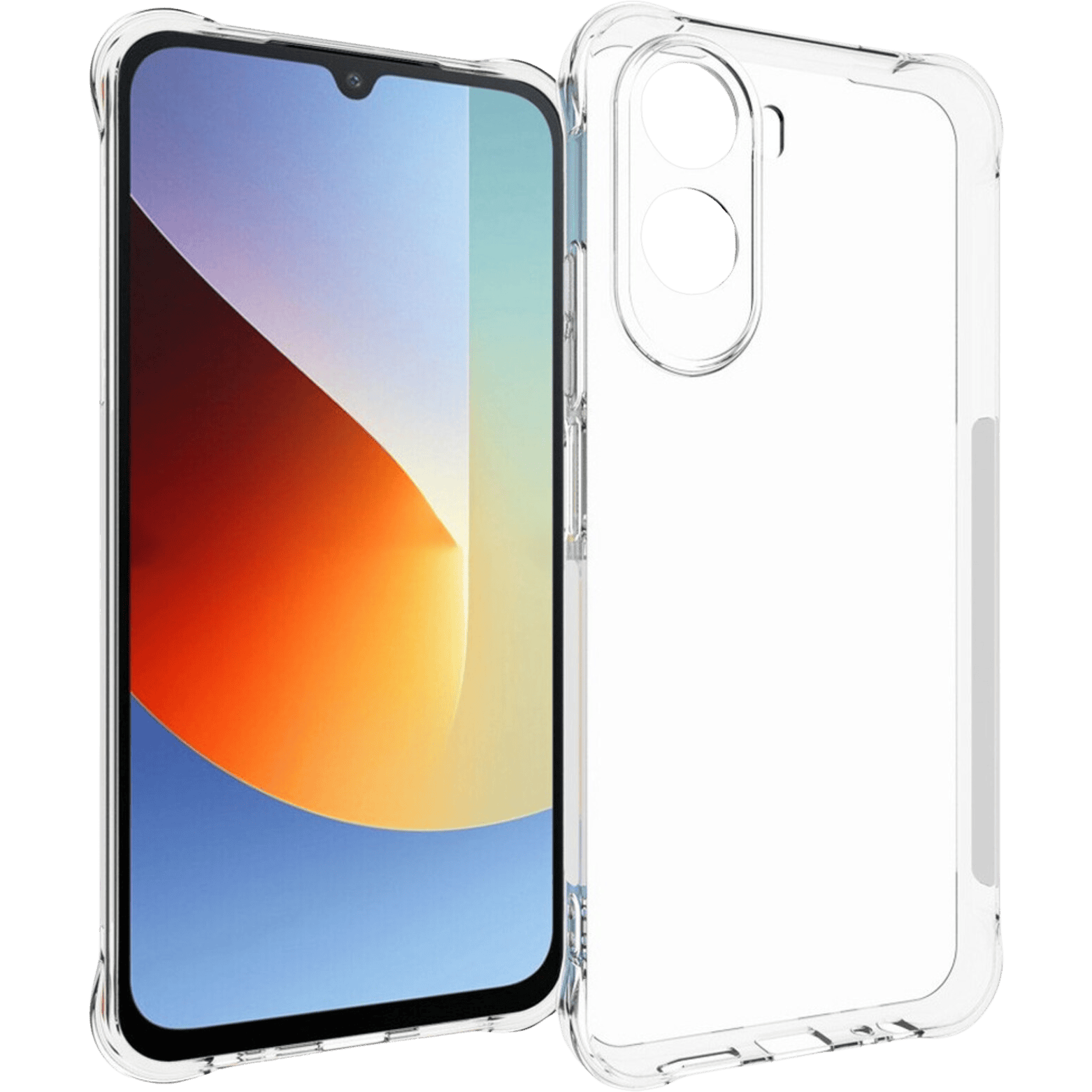 CaseBody Xiaomi Redmi A7 Pro Shockproof Hoesje Transparant