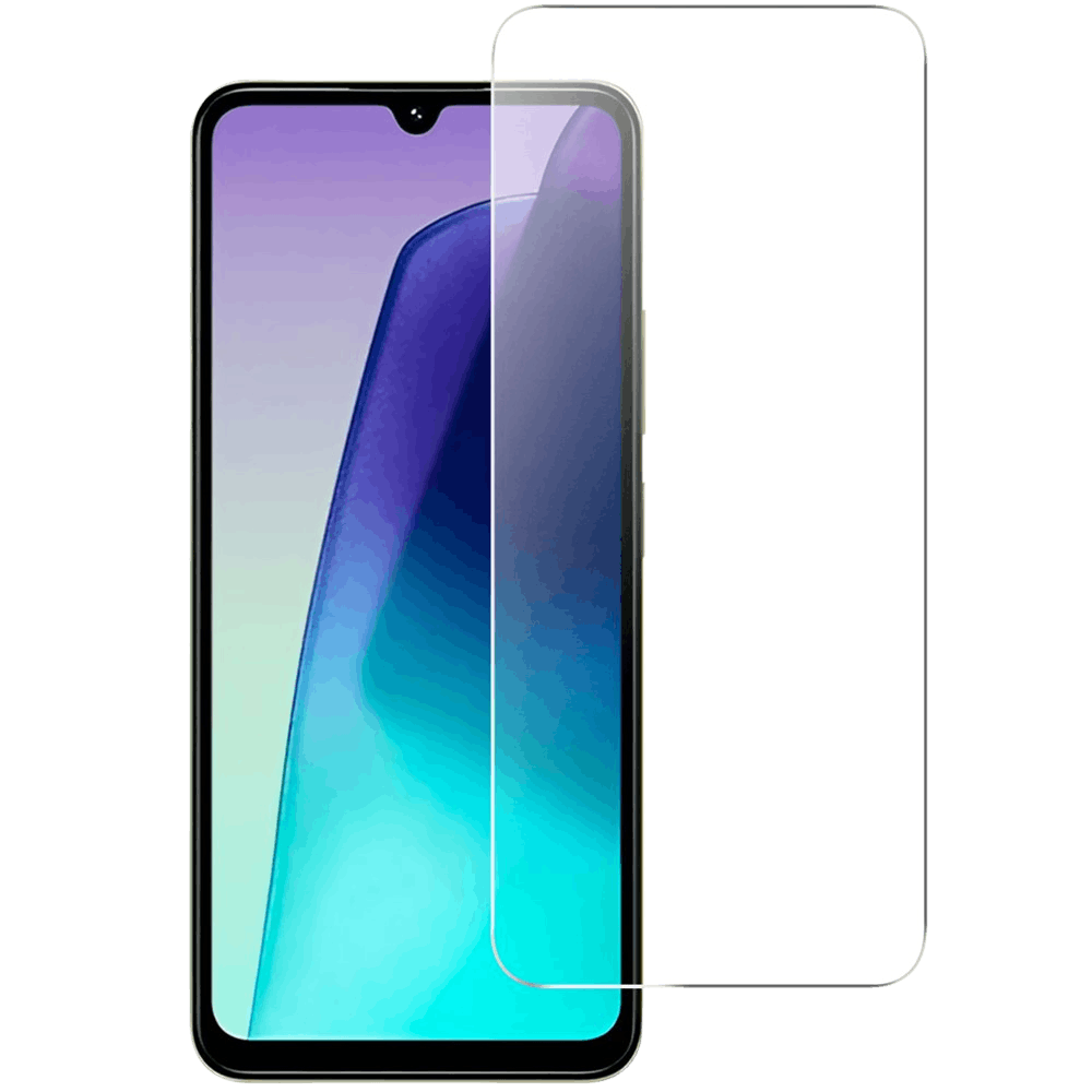 Mocaa Xiaomi Redmi 15C Case-Friendly Glass Screenprotector Transparant