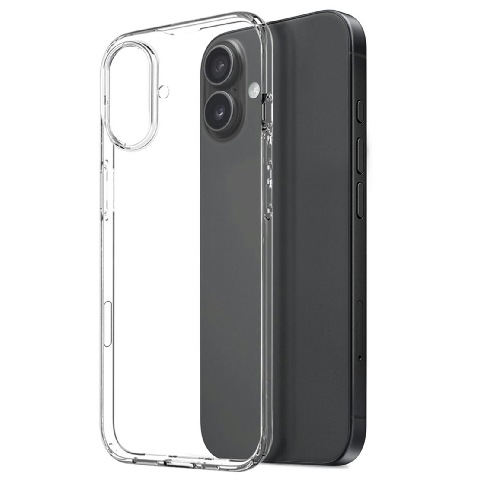 Northjo Apple iPhone 17 Hoesje en Screenprotector Transparant