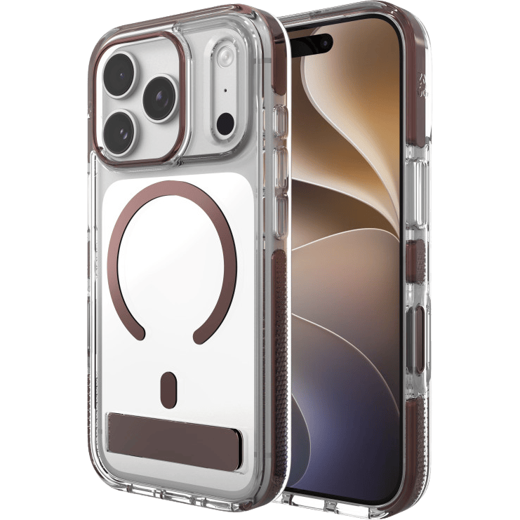 ZAGG iPhone 17 Pro / 18 Pro Santa Cruz MagSafe Hoesje met Kickstand Koper