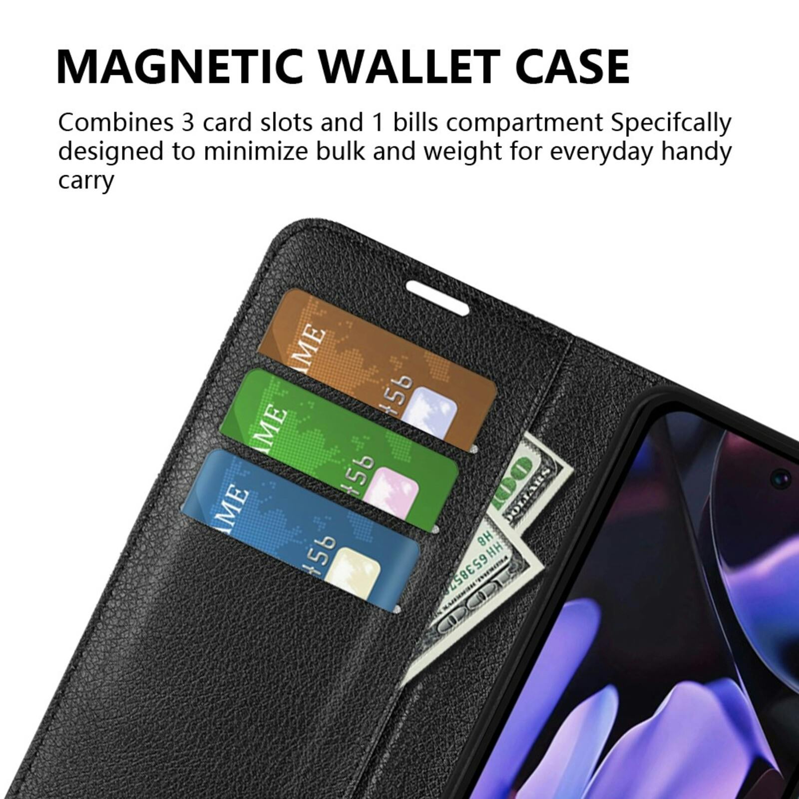 Comfycase Google Pixel 9a Bookcase Hoesje Zwart