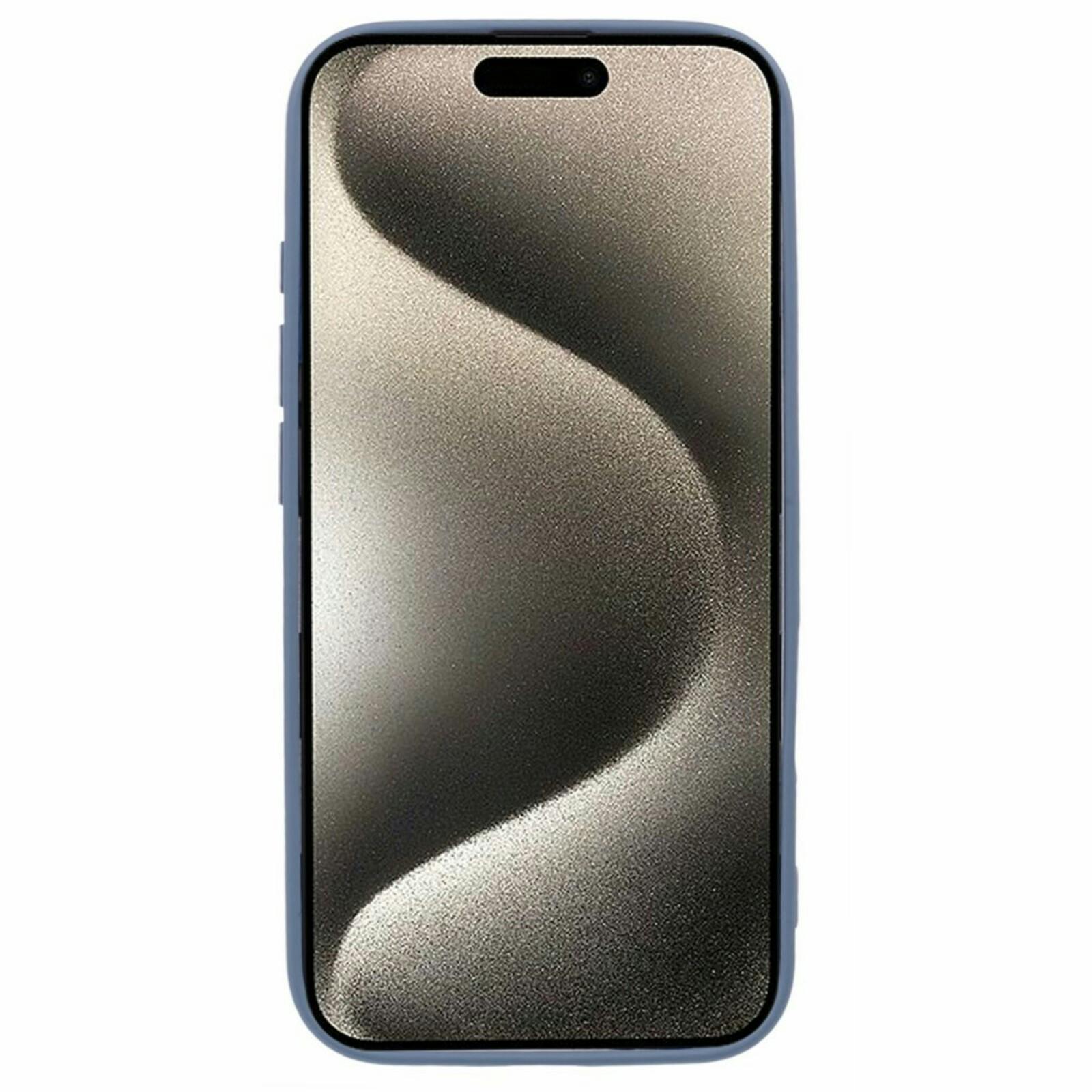 Mocaa Apple iPhone 16 Plus Lens Protection Hoesje Blauw
