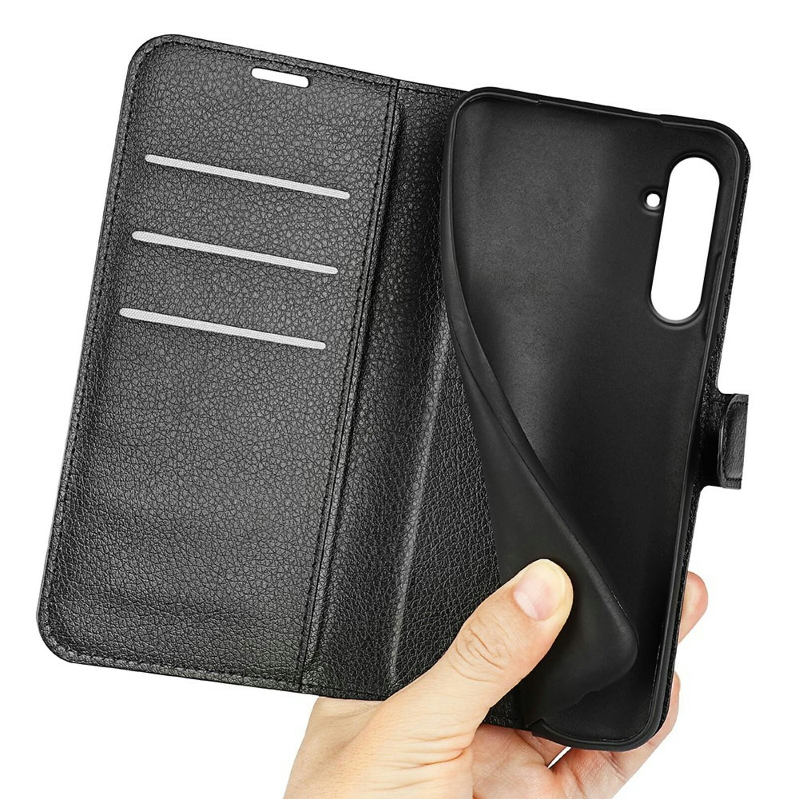 Mocaa Samsung A55 Slim-Fit Book Case Zwart