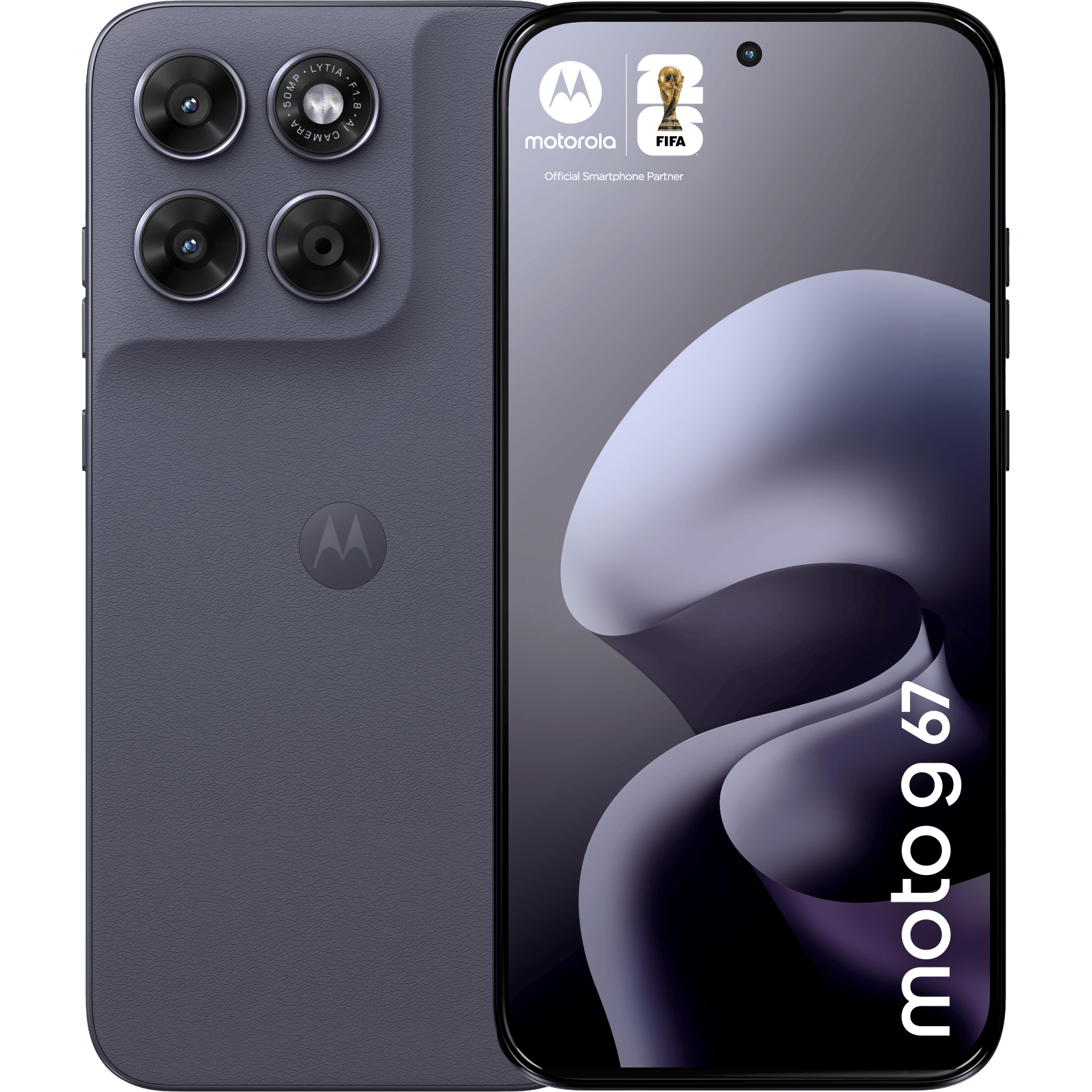 Motorola Moto G67 Arctic Seal - Voorkant & achterkant