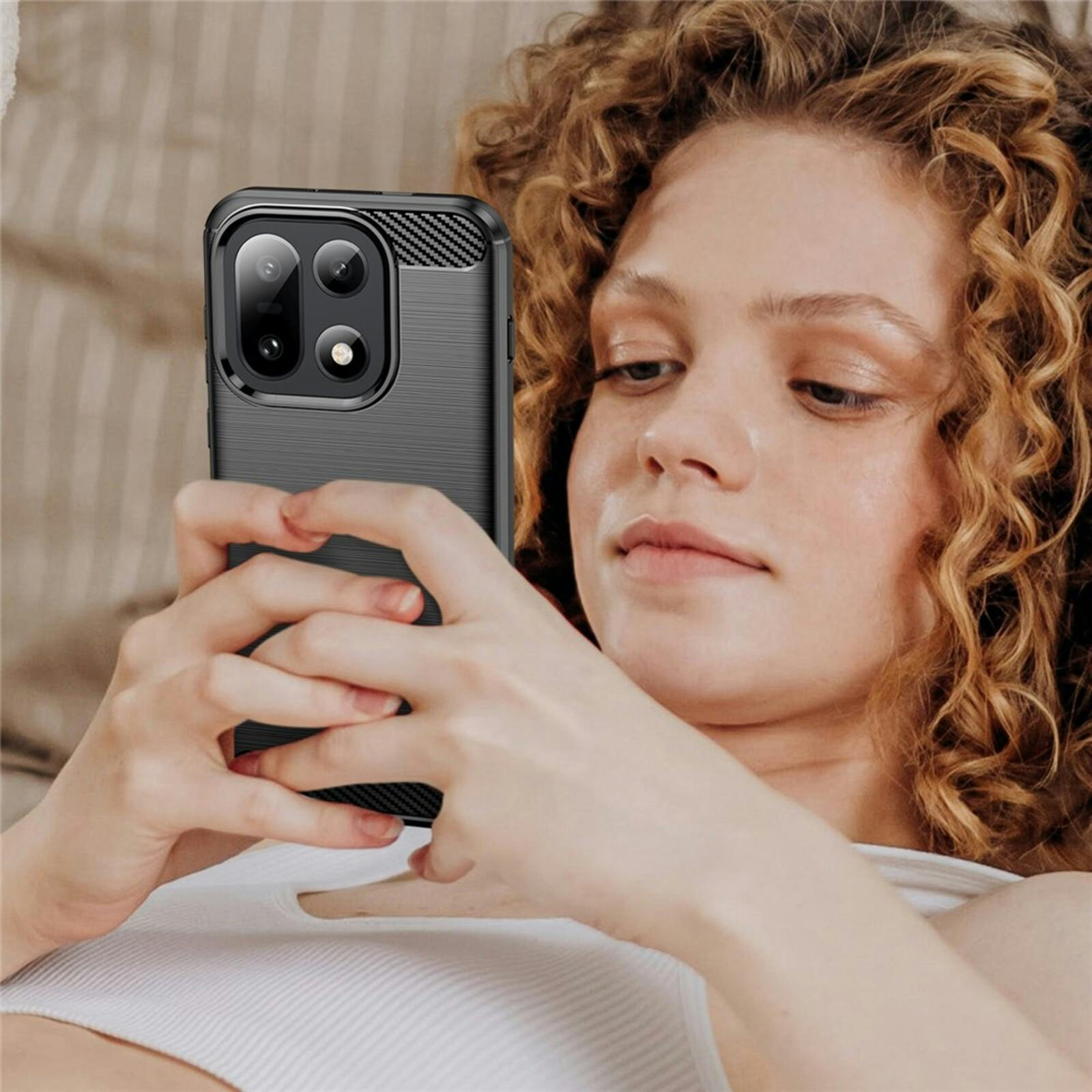 Mocaa OnePlus 15 Schokbestendig Hoesje Zwart