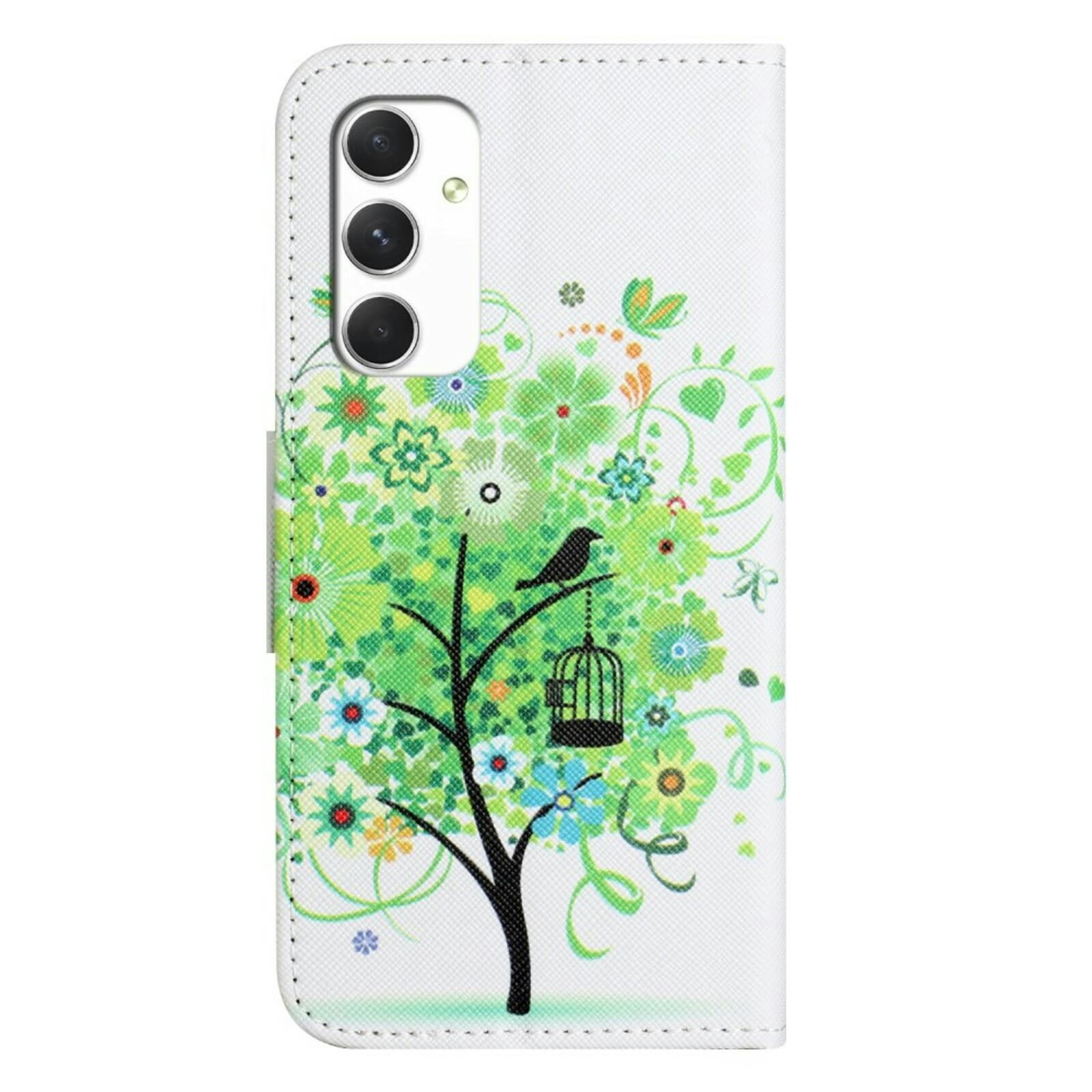 Mocaa Samsung Galaxy A16 Bookcase Hoesje Tree of Life Meerkleurig