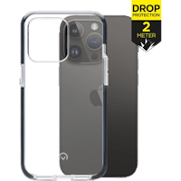 Mobilize iPhone 14 Pro Max Extra Stevig Hoesje Zwart - Voorkant