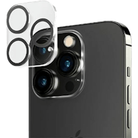 PanzerGlass iPhone 14 Pro (Max) Camera Screenprotector Transparant - Voorkant