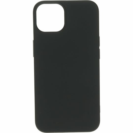 Mobiparts iPhone 13 Siliconen Hoesje Black