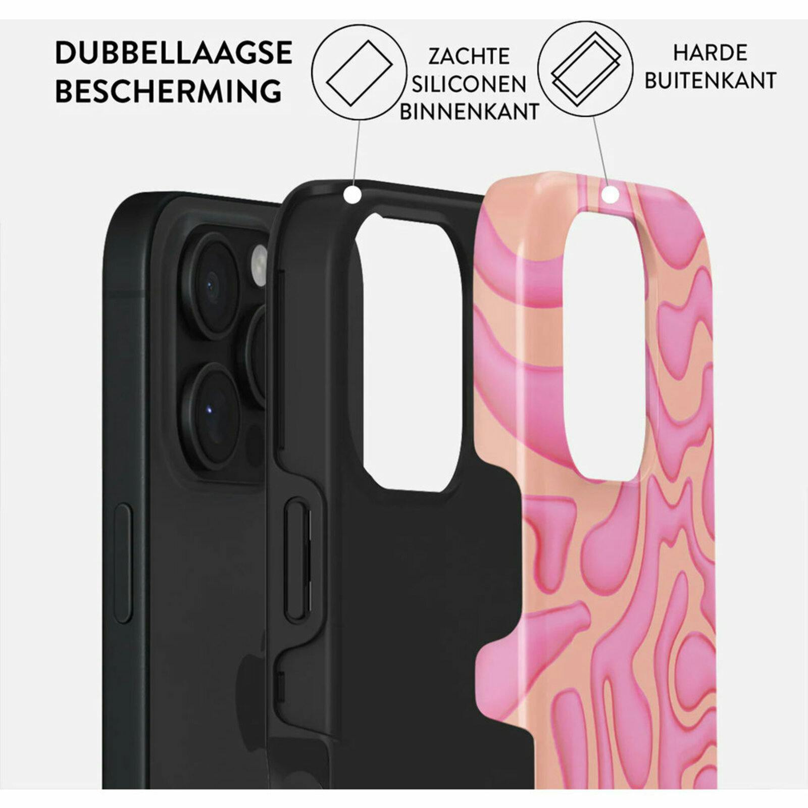 Burga iPhone 16 Pro Max Hoesje Popsicle