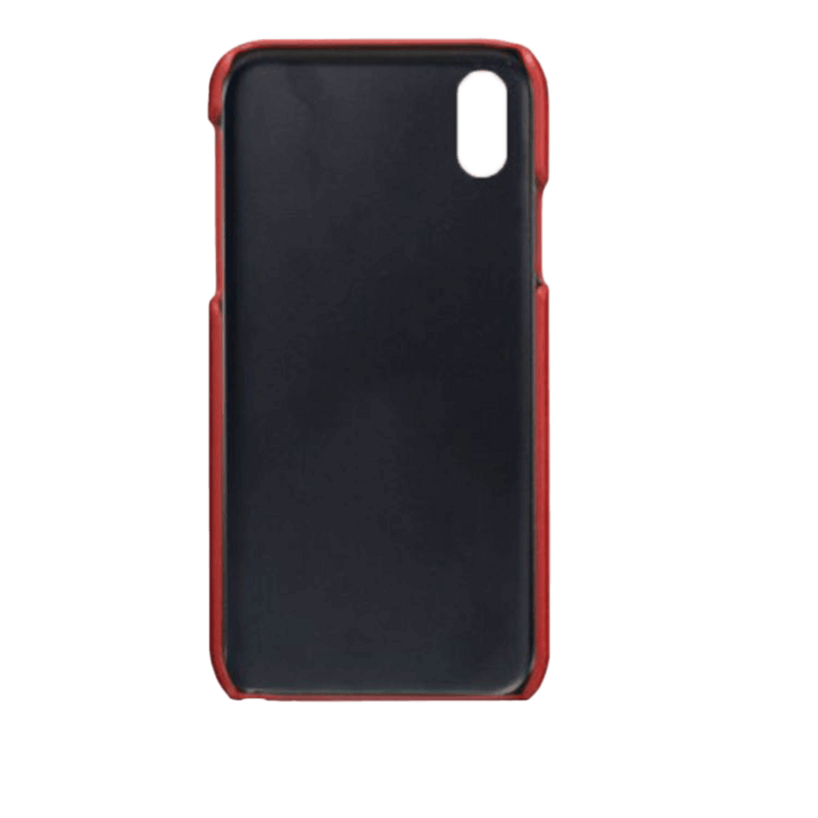 Comfycase iPhone Xs Max Card Case Hoesje met Pasruimte Rood