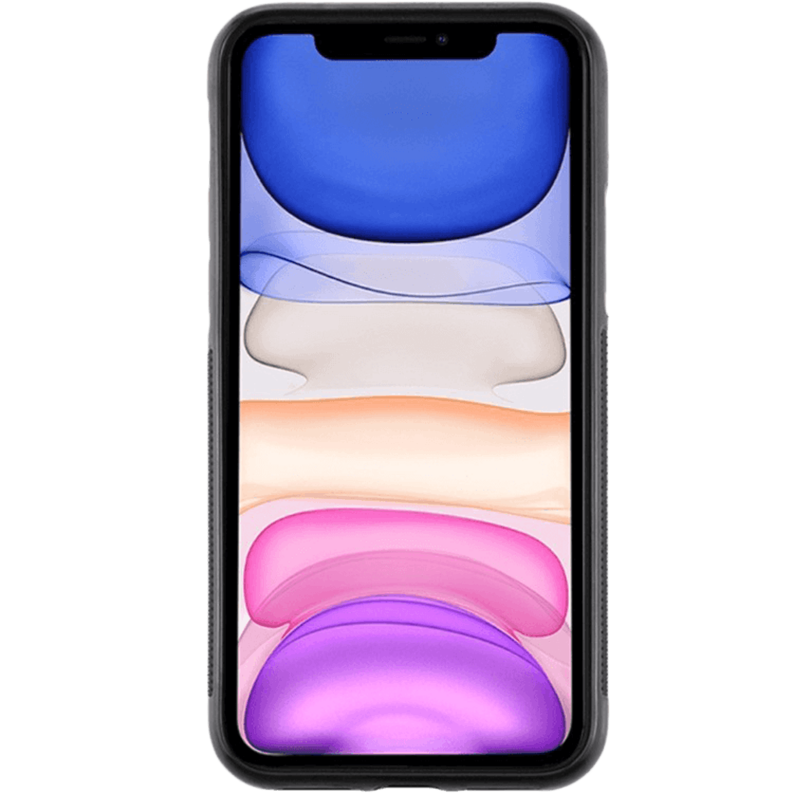 MagiQ Iphone 12 Mini Sticky Hoesje Zwart