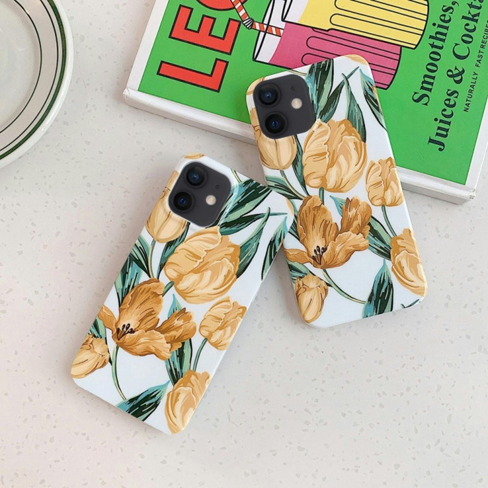 Mocaa iPhone 12 Mini Pretty Flower Case Meerkleurig