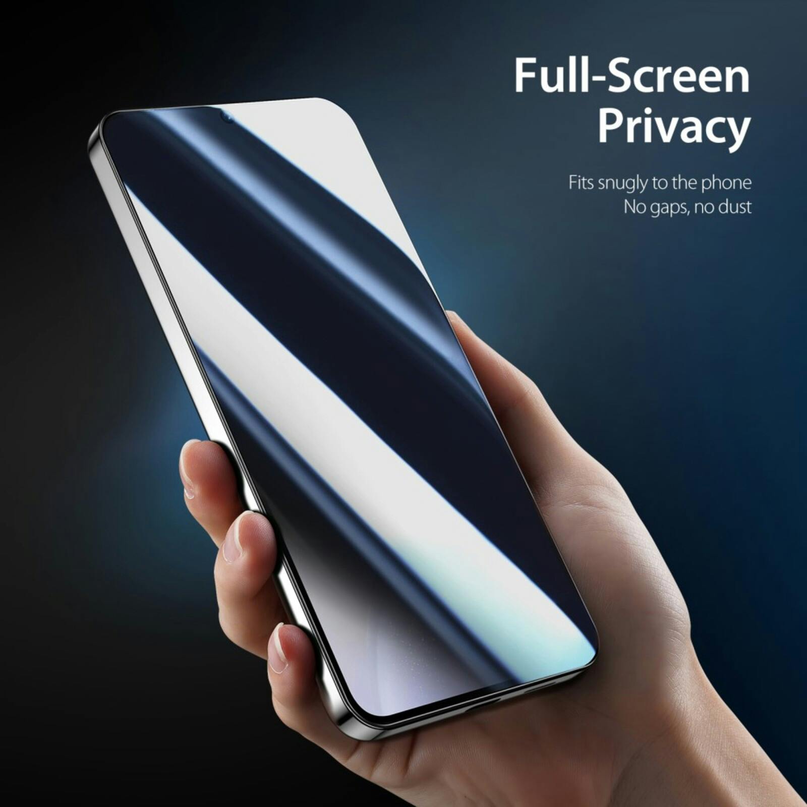 DUX DUCIS Samsung Galaxy S25 Privacy Screenprotector Gehard Glas Transparant