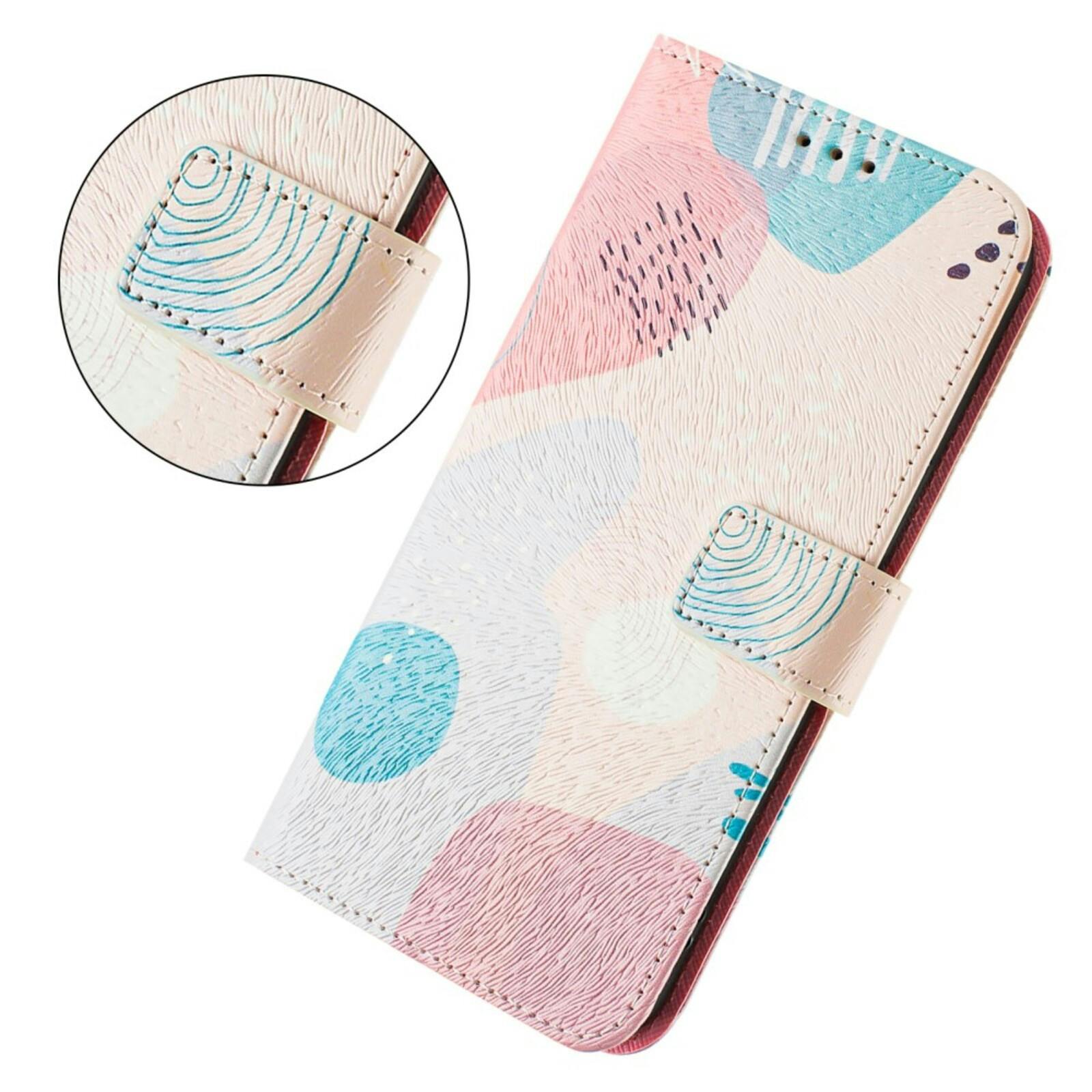 Mocaa Samsung Galaxy A36 Vrolijk Bookcase Hoesje Meerkleurig