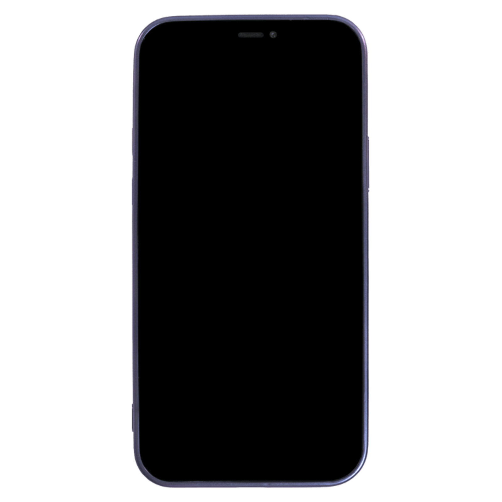 CaseBody iPhone 12 Carbon Metal Frame Hoesje Paars