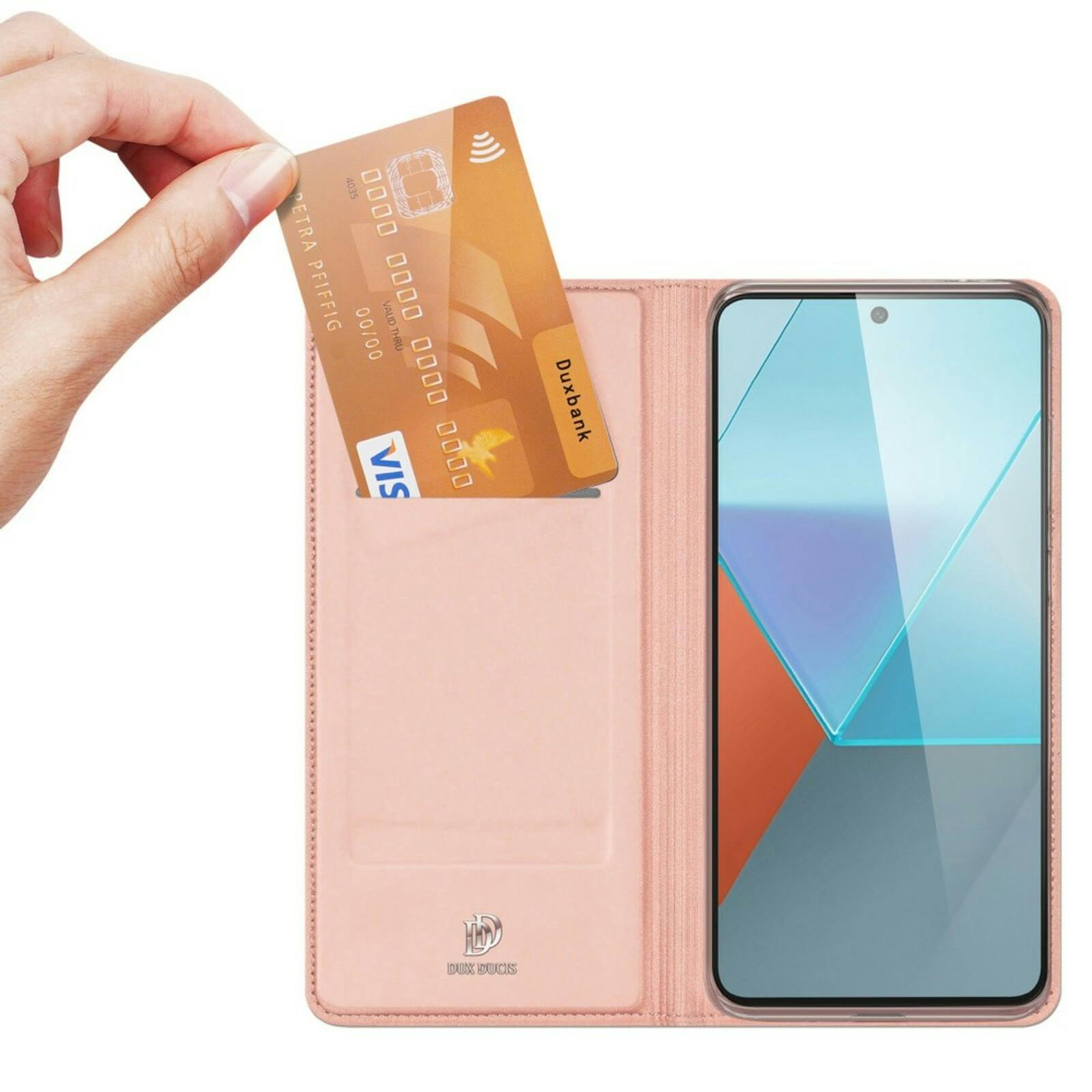 DUX DUCIS Xiaomi Redmi Note 13 Pro 5G / POCO X6 Skin Pro Hoesje Roségoud