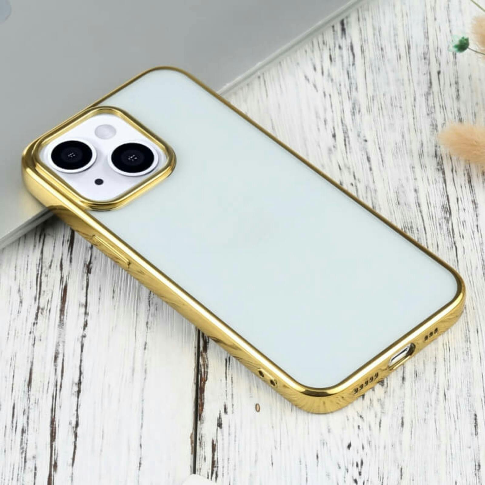 Comfycase iPhone 13 Mini Electra Hoesje Goud