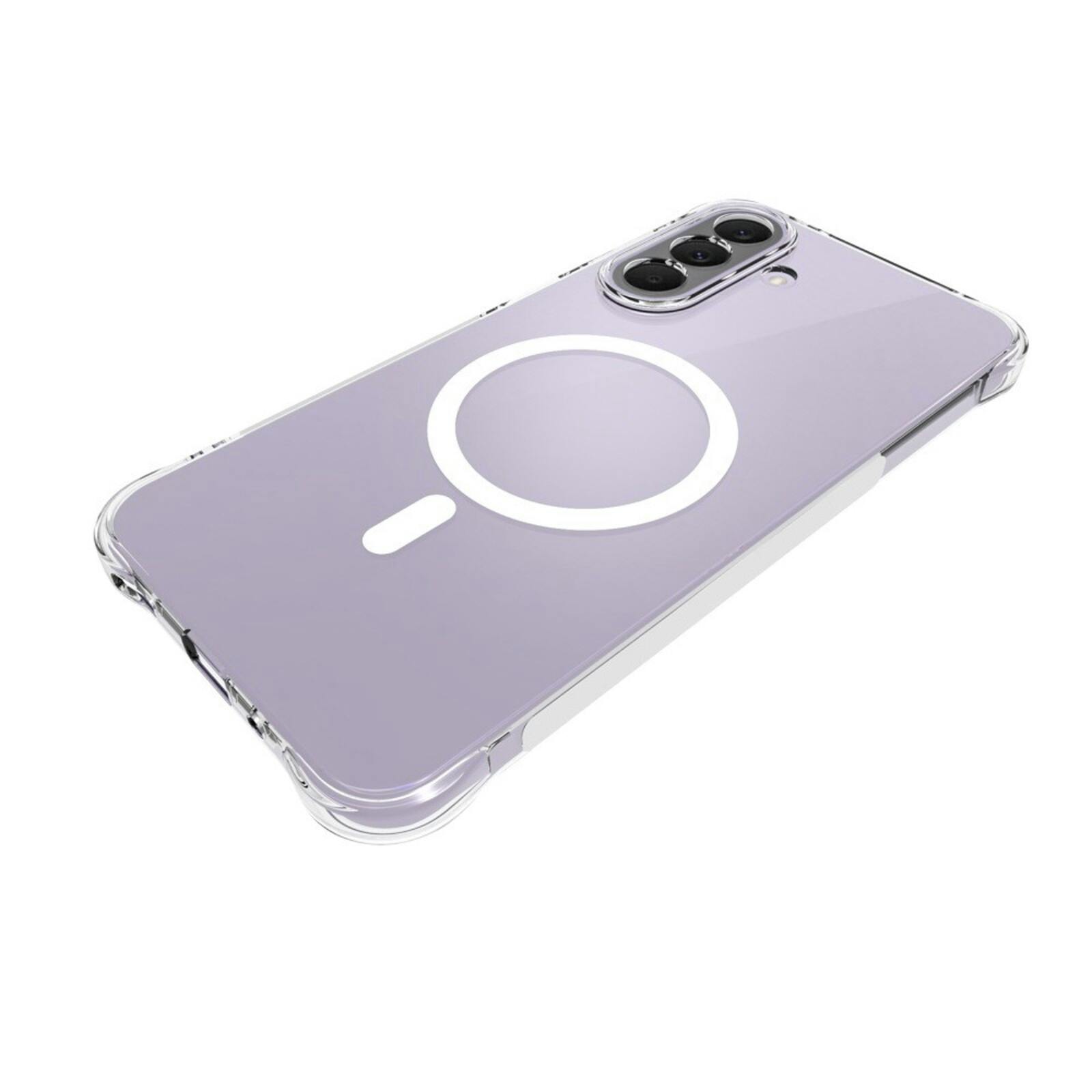 CaseBody Samsung Galaxy A27 Shockproof Qi2 Hoesje Transparant