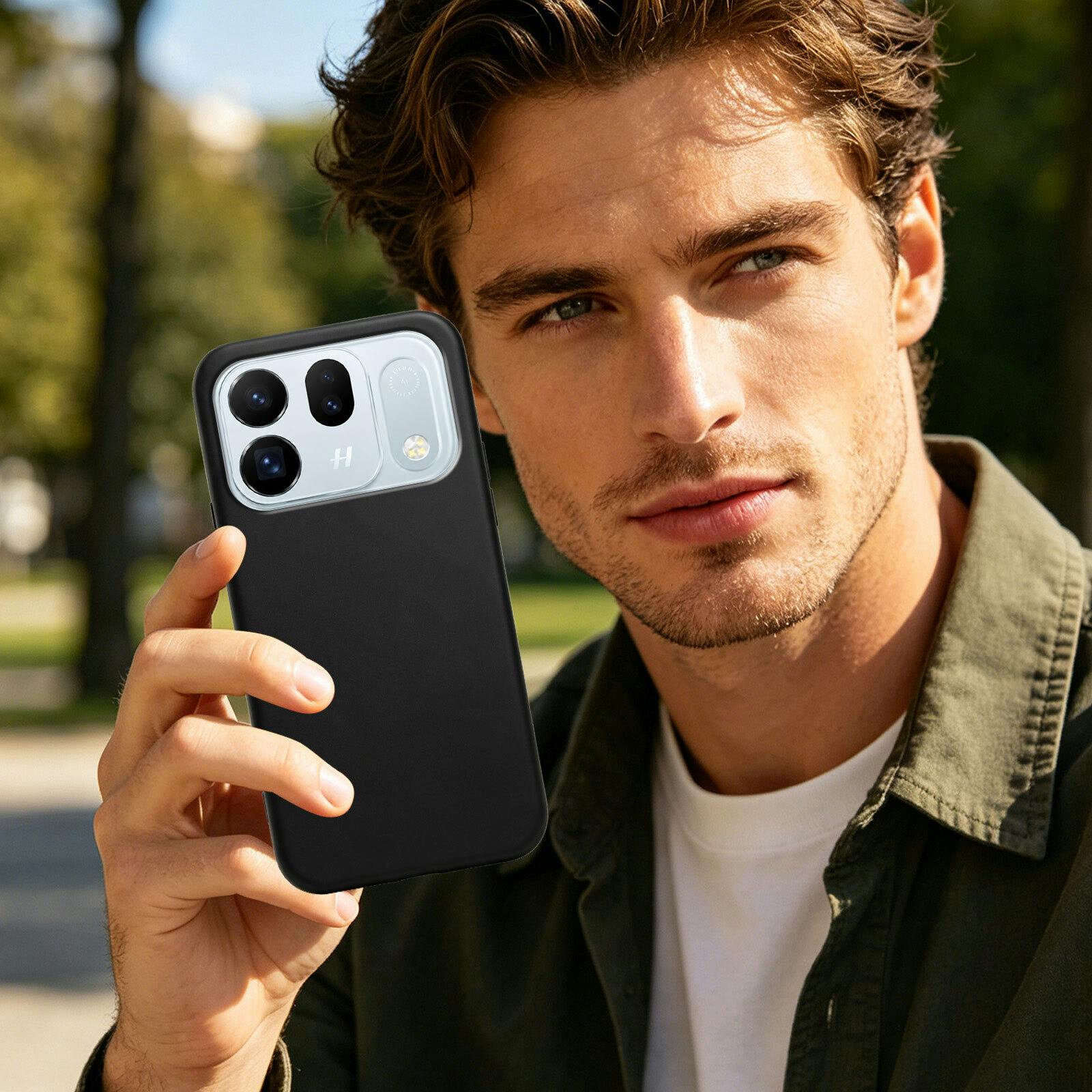CaseBody OPPO Find X10 Slim-Fit Backcover Zwart