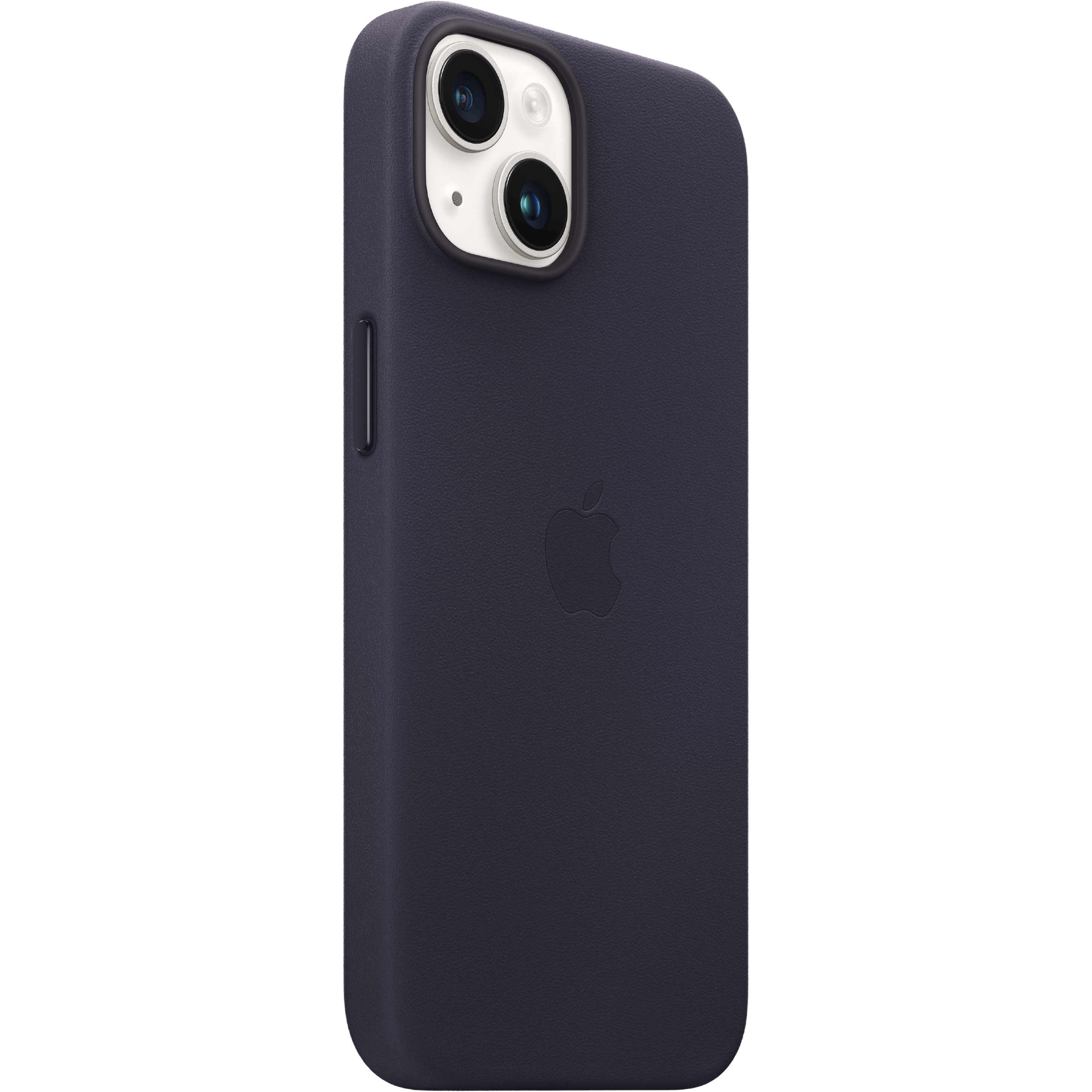 Apple iPhone 14 Plus Leren MagSafe Hoesje Blauw