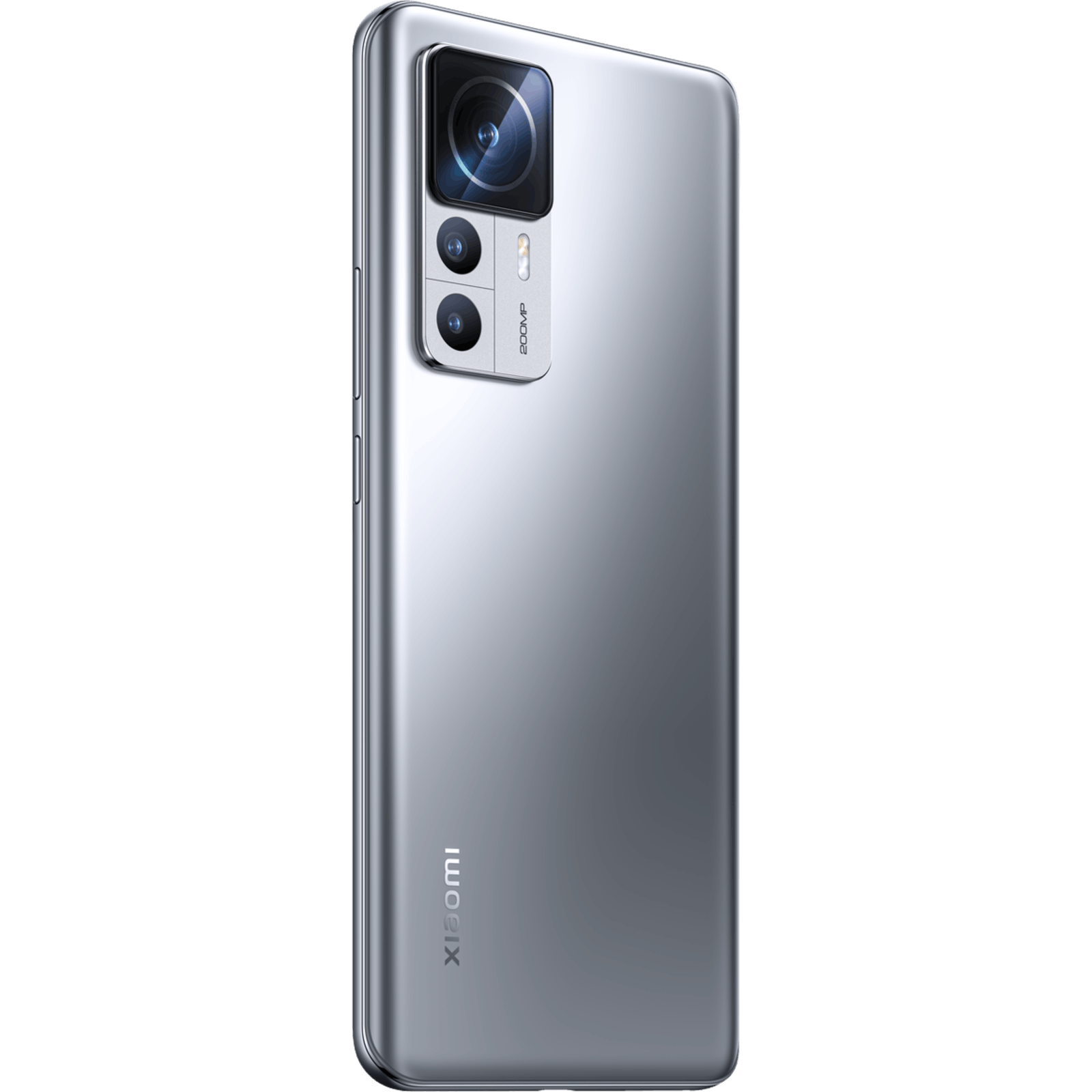 Xiaomi 12T Pro Silver - Aanzicht vanaf links