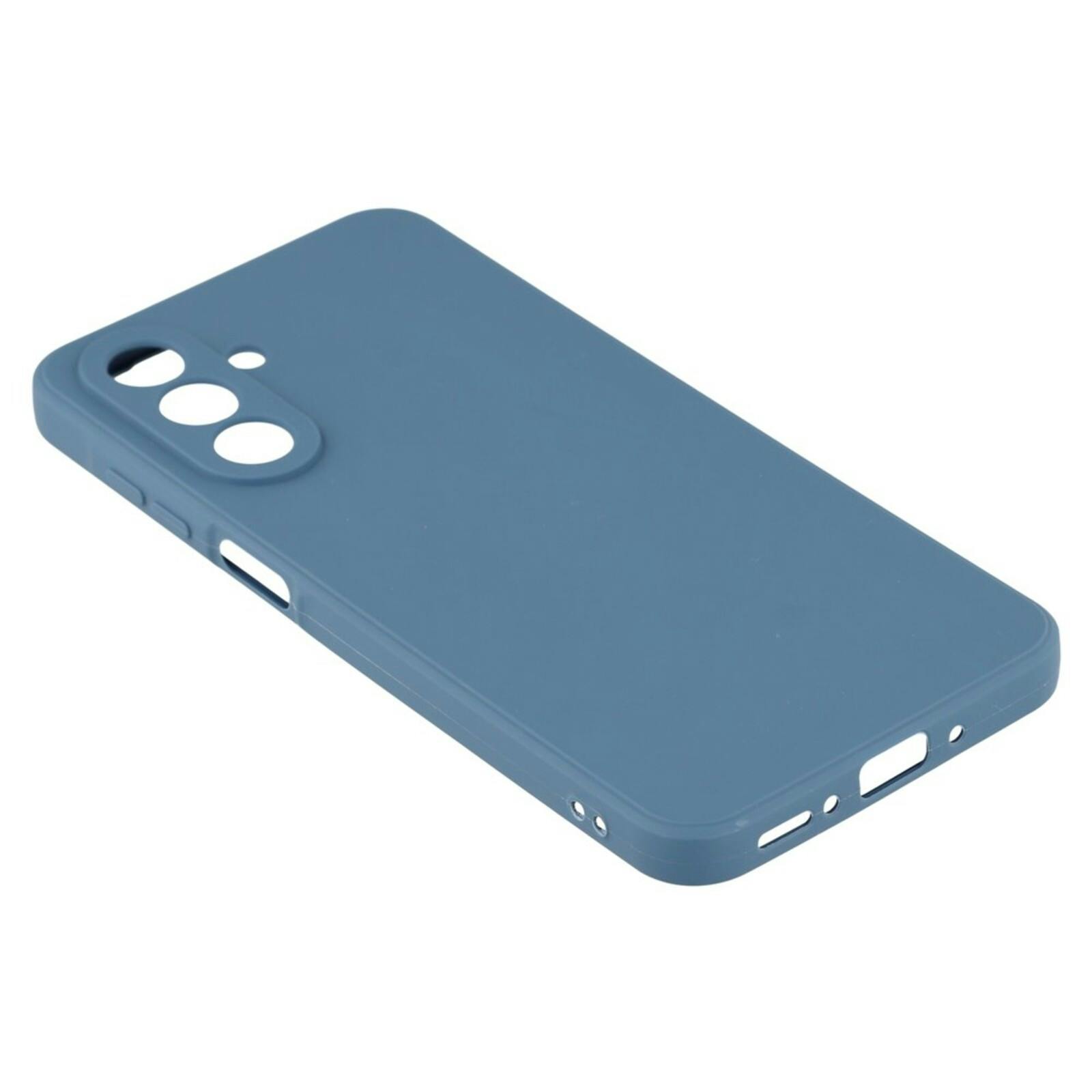 Mocaa Samsung Galaxy A27 Lens Protection Hoesje Blauw