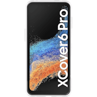 Just in Case Galaxy Xcover 6 Pro TPU Hoesje Transparant - Voorkant