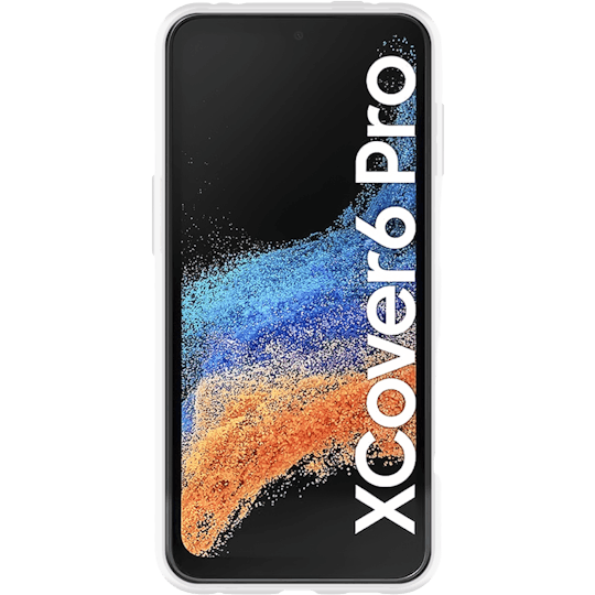 Just in Case Galaxy Xcover 6 Pro TPU Hoesje Transparant - Voorkant