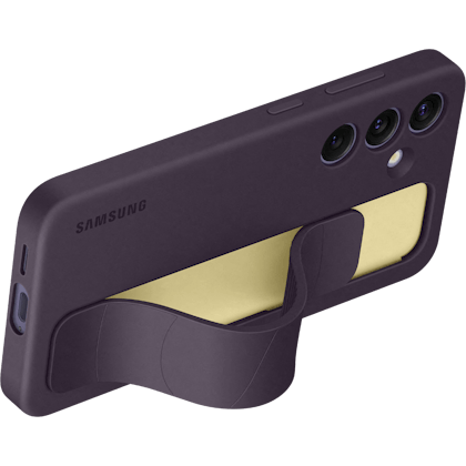 Samsung Galaxy S24 Standing Grip Hoesje Dark Violet