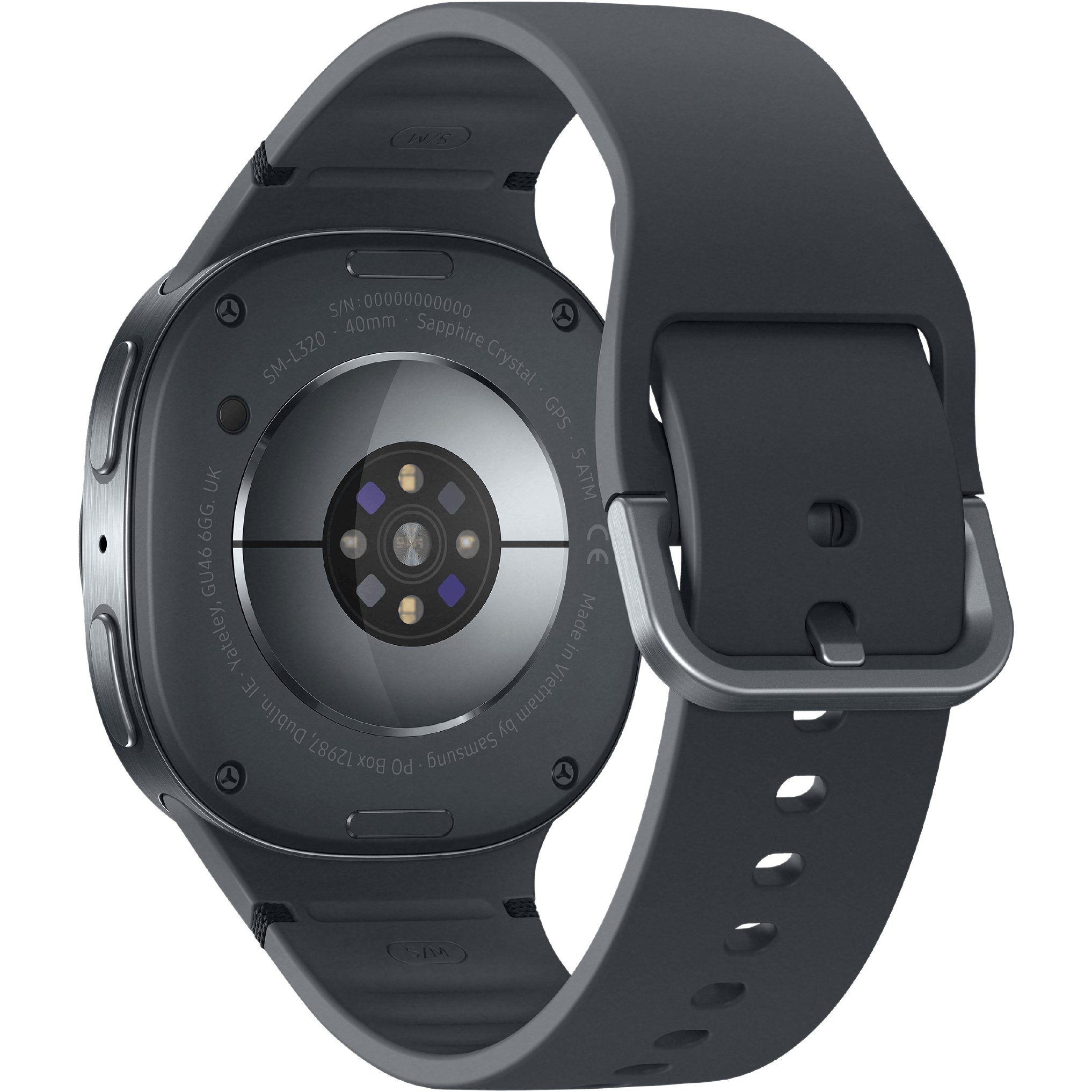 Samsung Galaxy Watch8 Donkergrijs