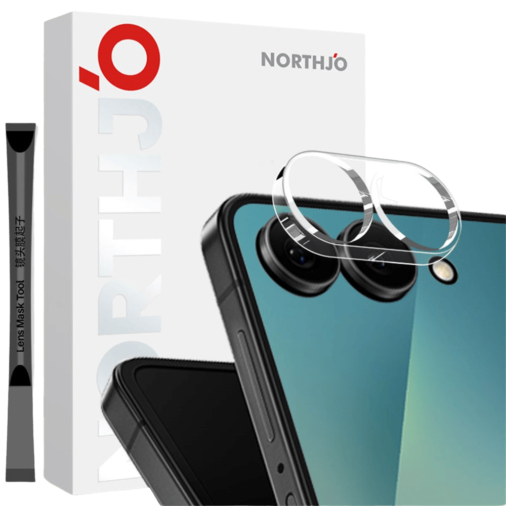 Northjo Samsung Galaxy Z Flip8 Camera Protector Transparant