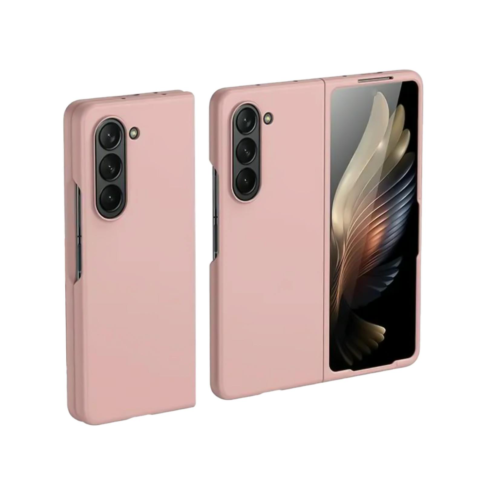 Just in Case Galaxy Z Fold5 Hard Hoesje Roze