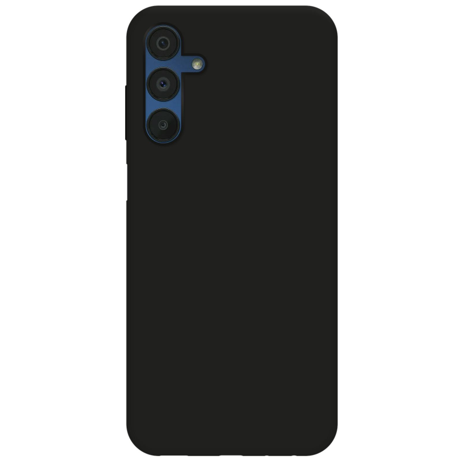 Just in Case Galaxy A15 TPU Hoesje Met Draagkoord Zwart