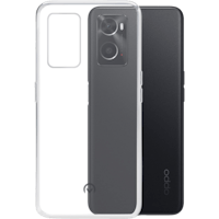 Mobilize OPPO A96 Siliconen (TPU) Hoesje Transparant - Voorkant