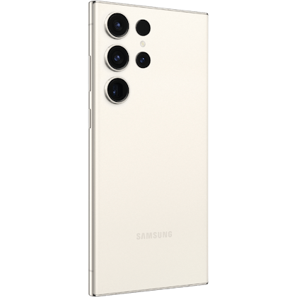Samsung Galaxy S23 Ultra 5G Cream - Aanzicht vanaf links