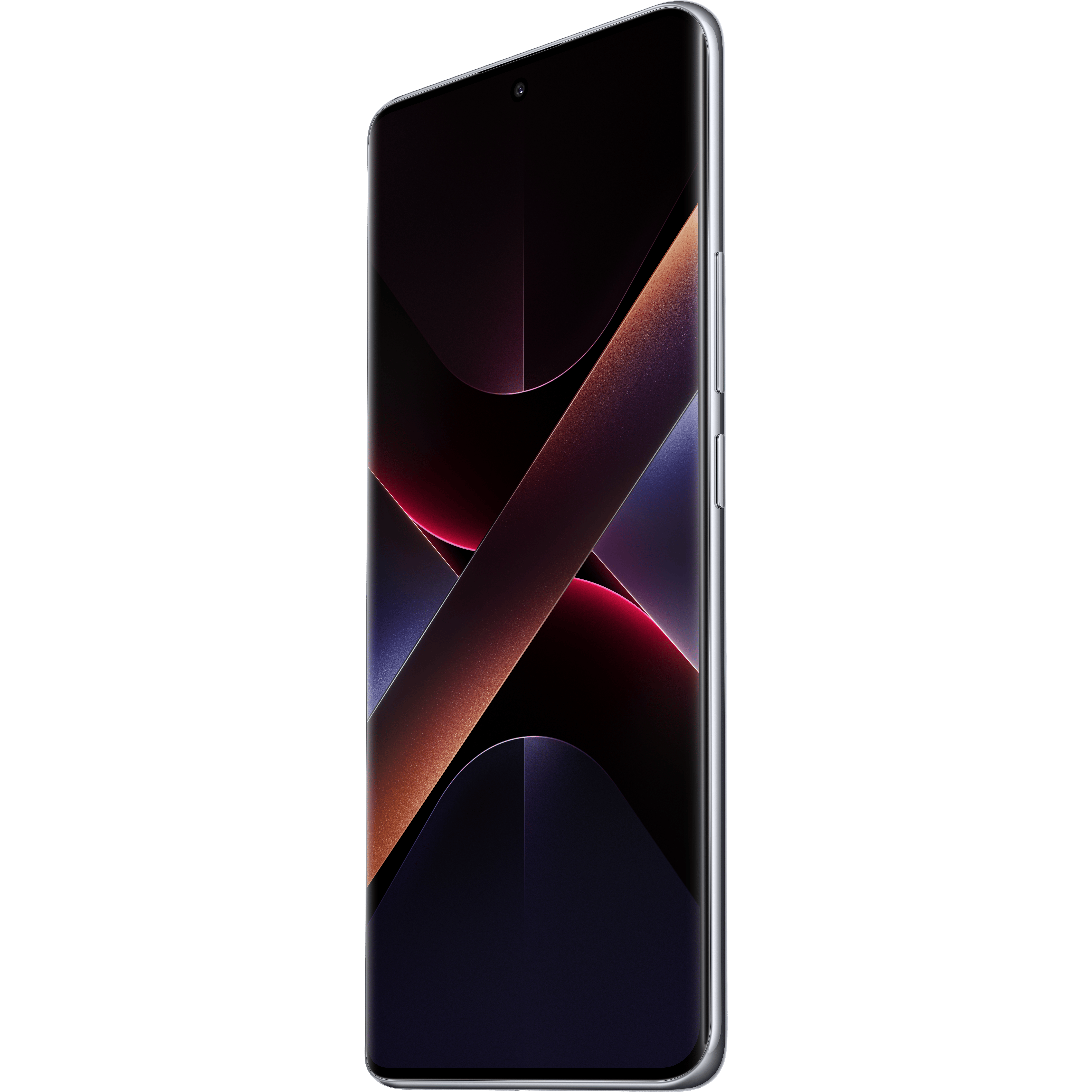 POCO X7 5G Silver - Aanzicht vanaf rechts