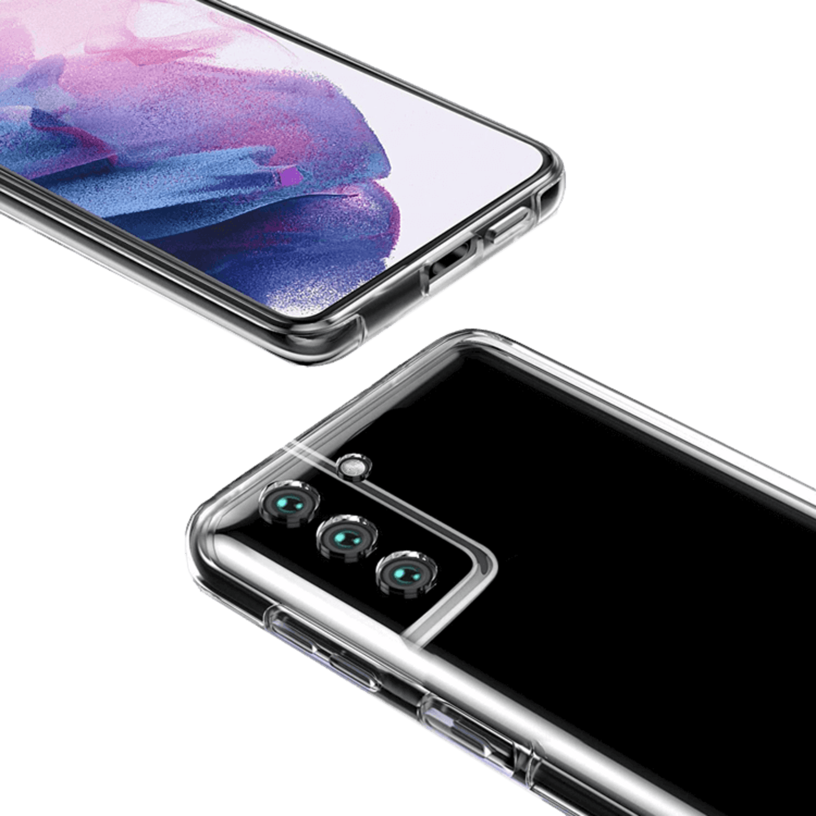 Mocaa Samsung Galaxy S22 Full Body Beschermhoes Transparant