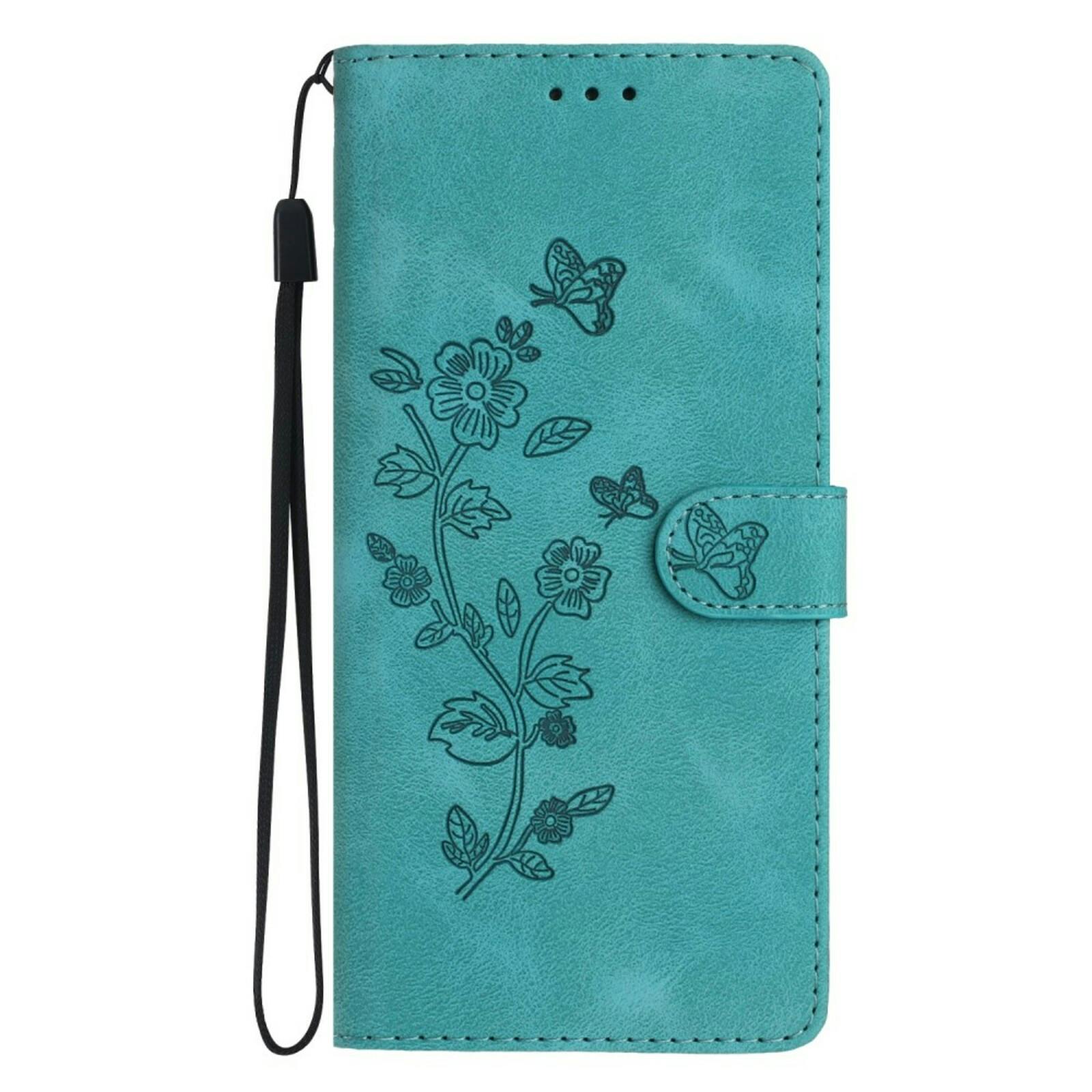 Comfycase Samsung Galaxy A16 Zacht Boek Hoesje met Gravure Groen
