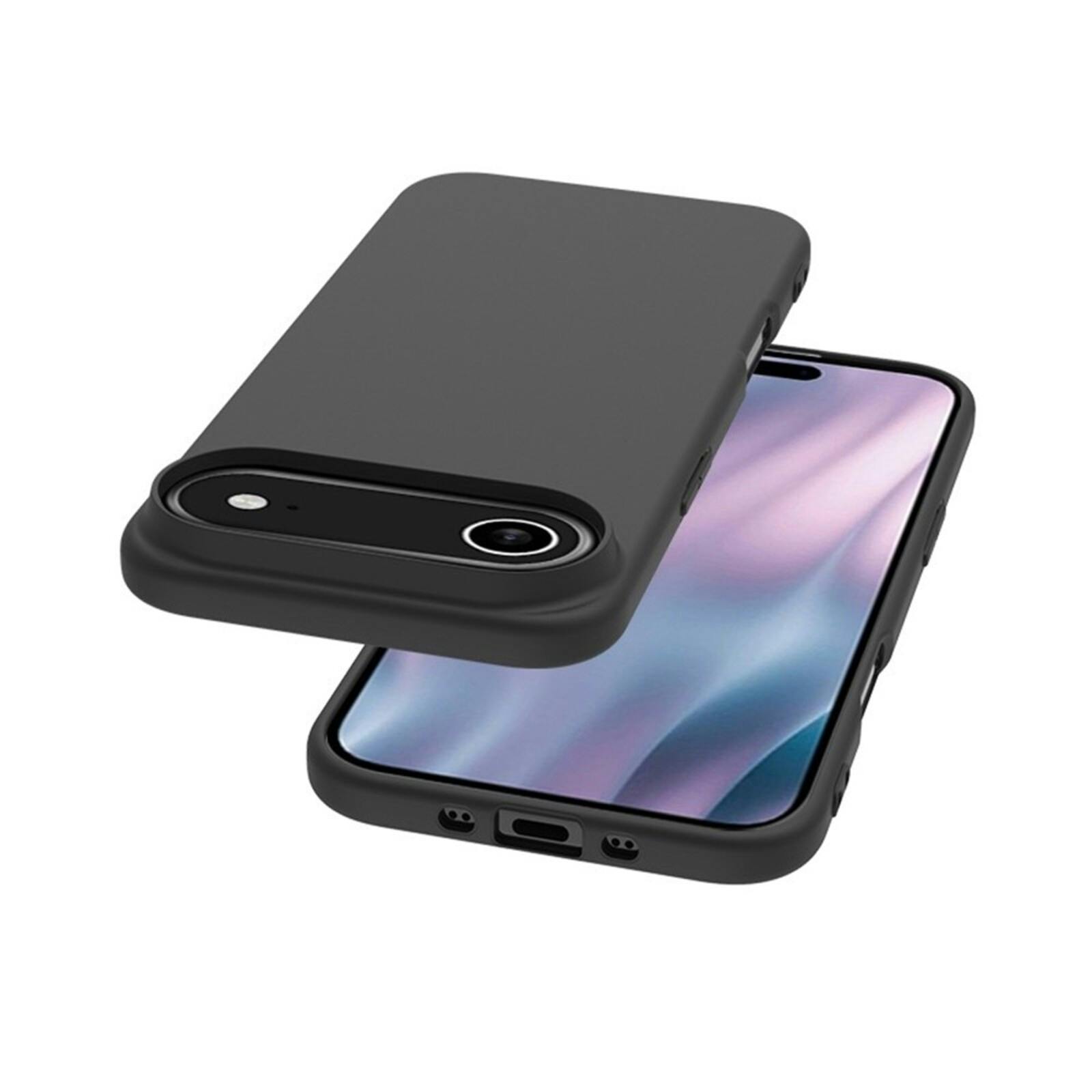 CaseBody Apple iPhone 17 Air Slim-Fit Backcover Zwart