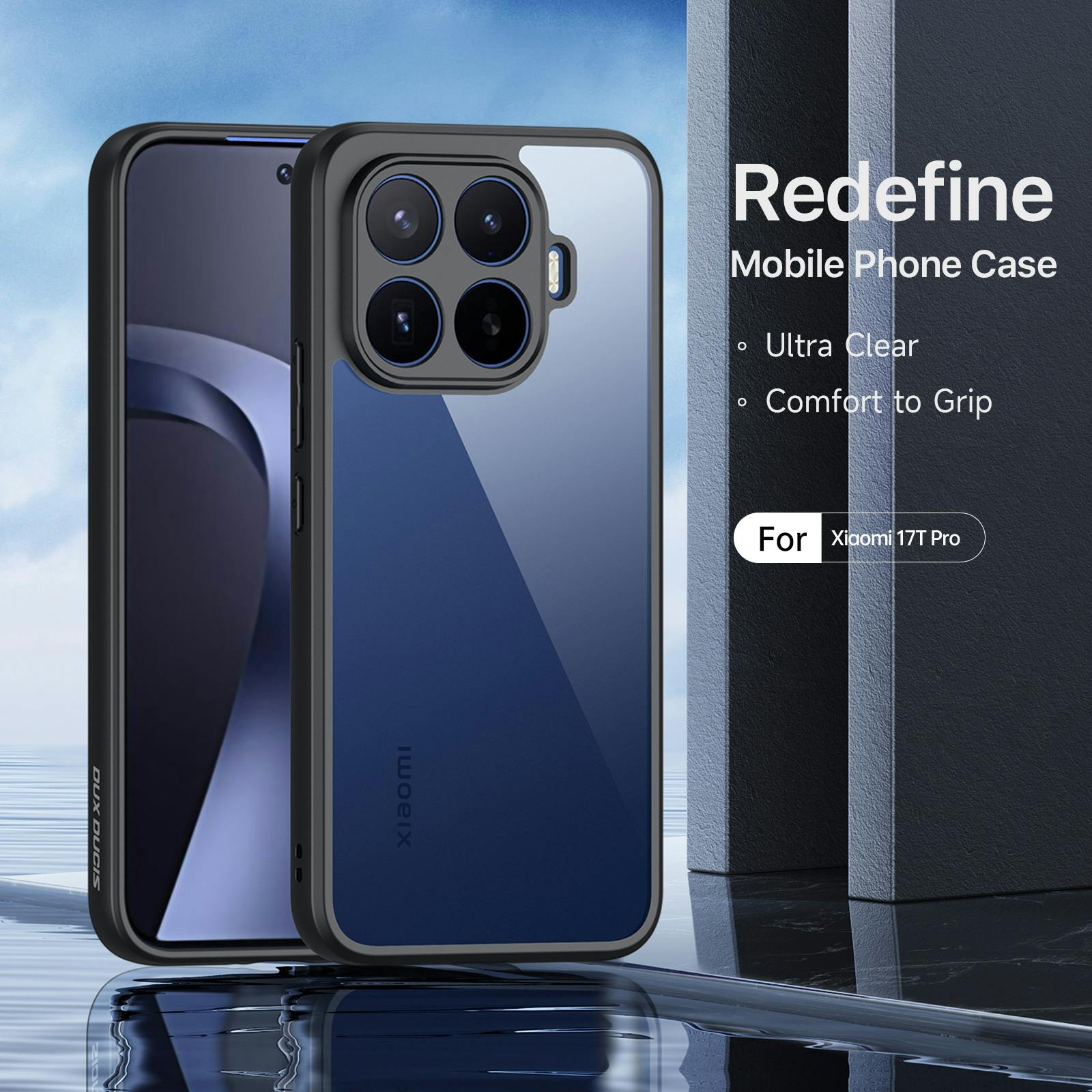 DUX DUCIS Xiaomi 17T Pro Aimo Series Beschermhoesje Zwart