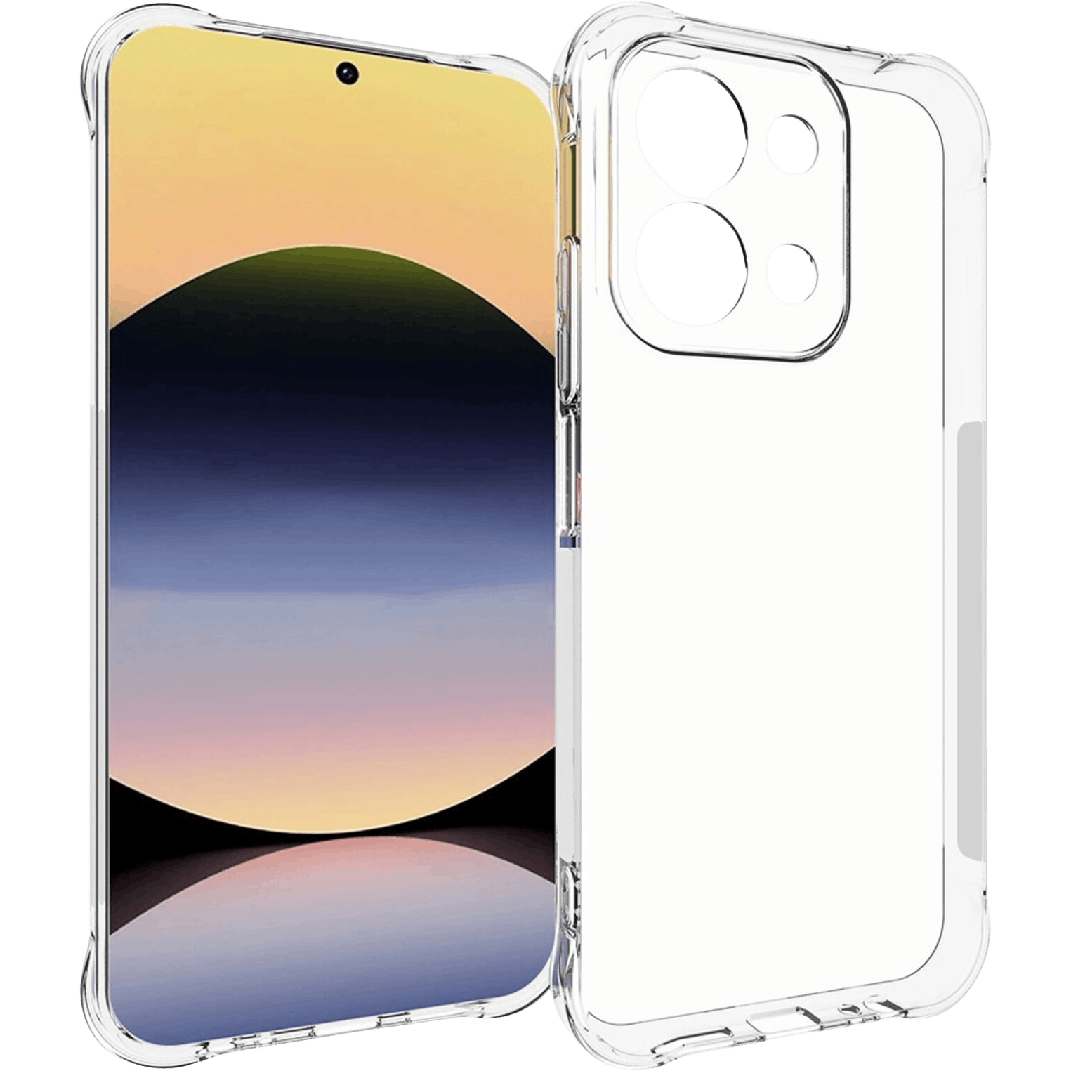 CaseBody Xiaomi Redmi 15C Shockproof Hoesje Transparant