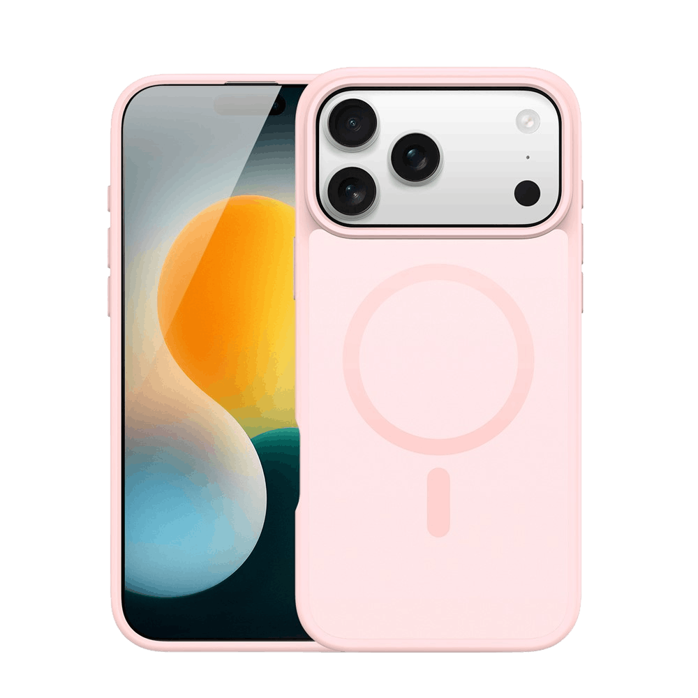 DUX DUCIS Apple iPhone 17 Pro Mat MagSafe Hoesje Roze