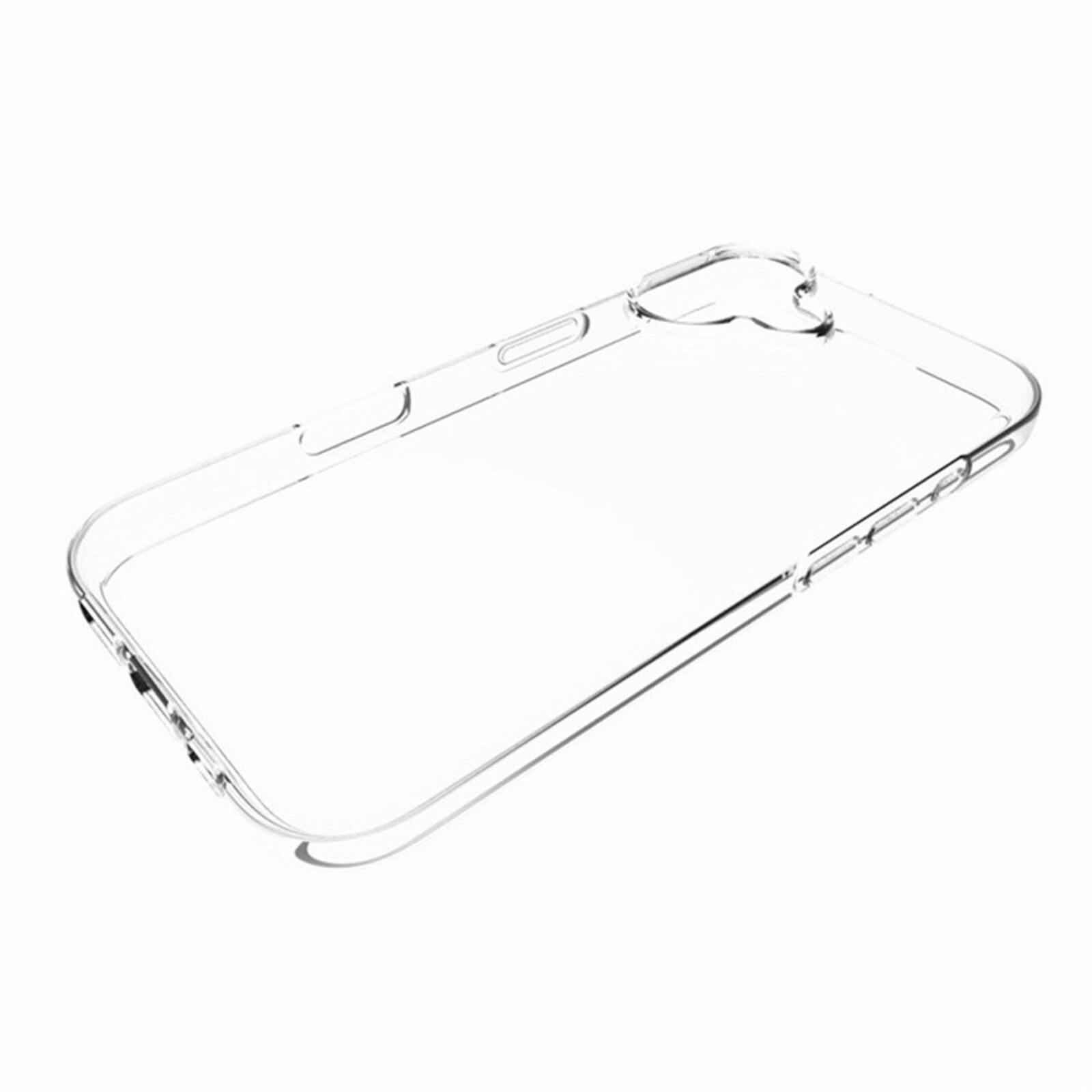 Mocaa Apple iPhone 16 Plus Clear Hoesje Transparant