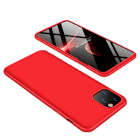 GKK iPhone 11 Telefoonhoesje Extra Bescherming Rood
