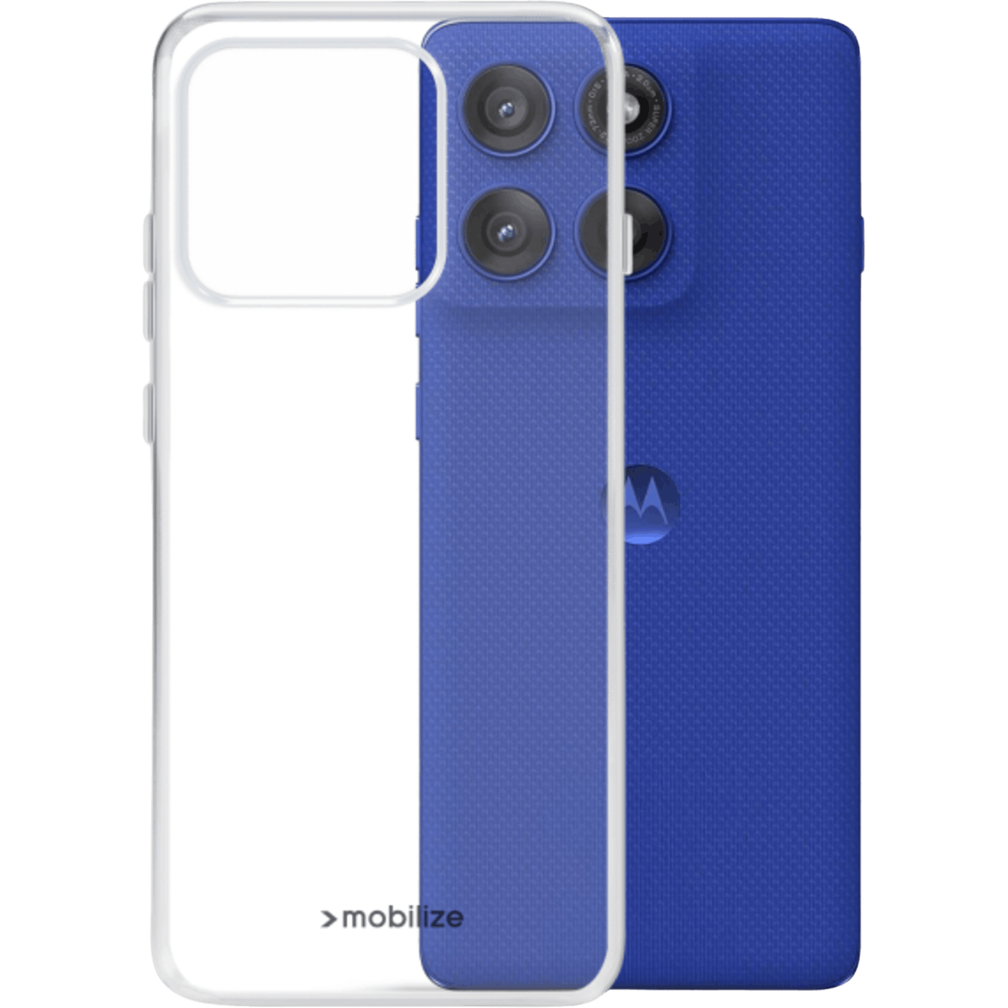 Mobilize Motorola Edge 60 Pro TPU Hoesje Transparant