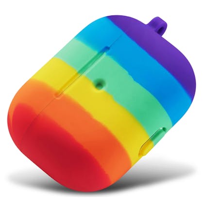 Comfycase AirPods Pro Beschermhoesje Regenboog Design Meerkleurig