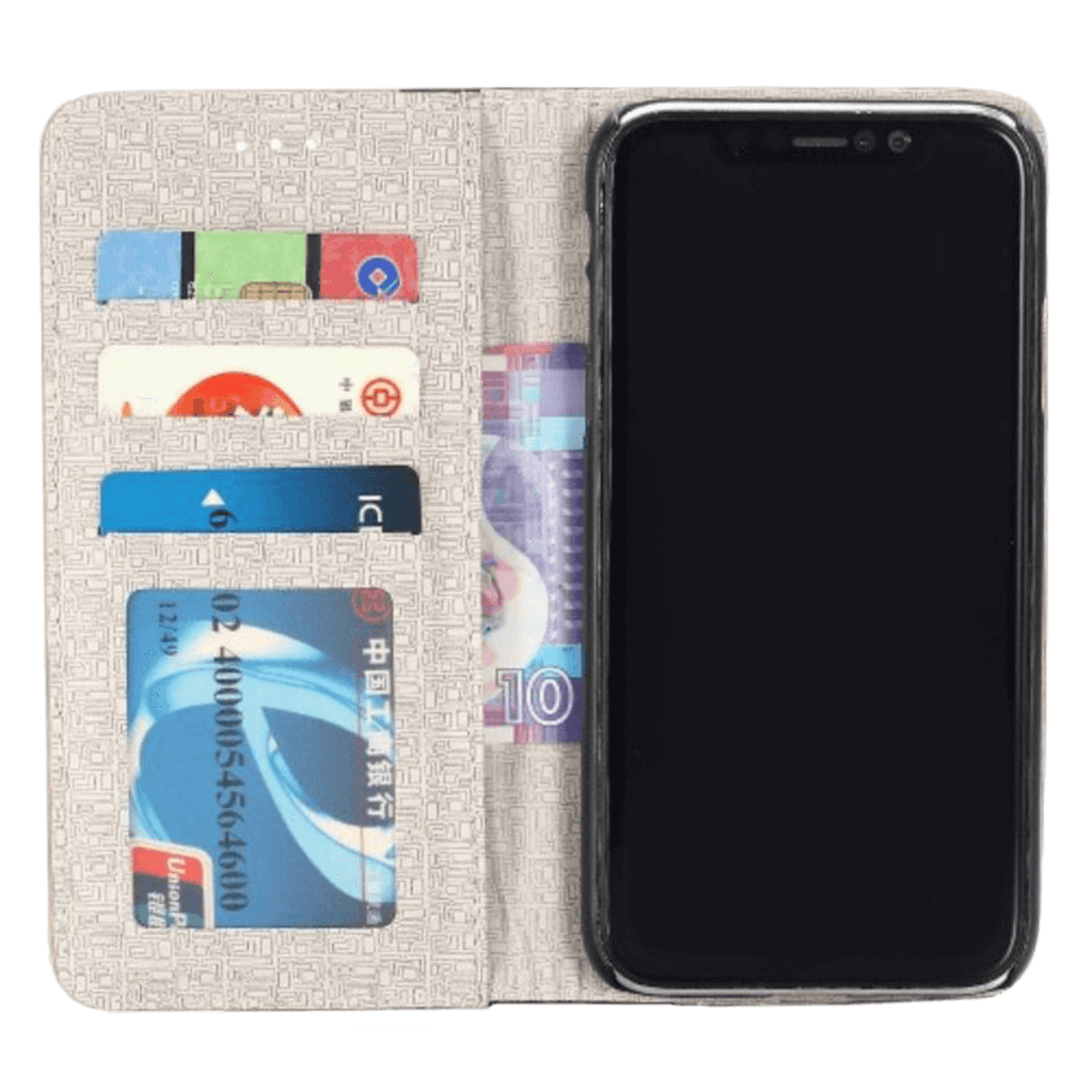 TwoTone iPhone Xs Max WoodWood Bookcase Bruin