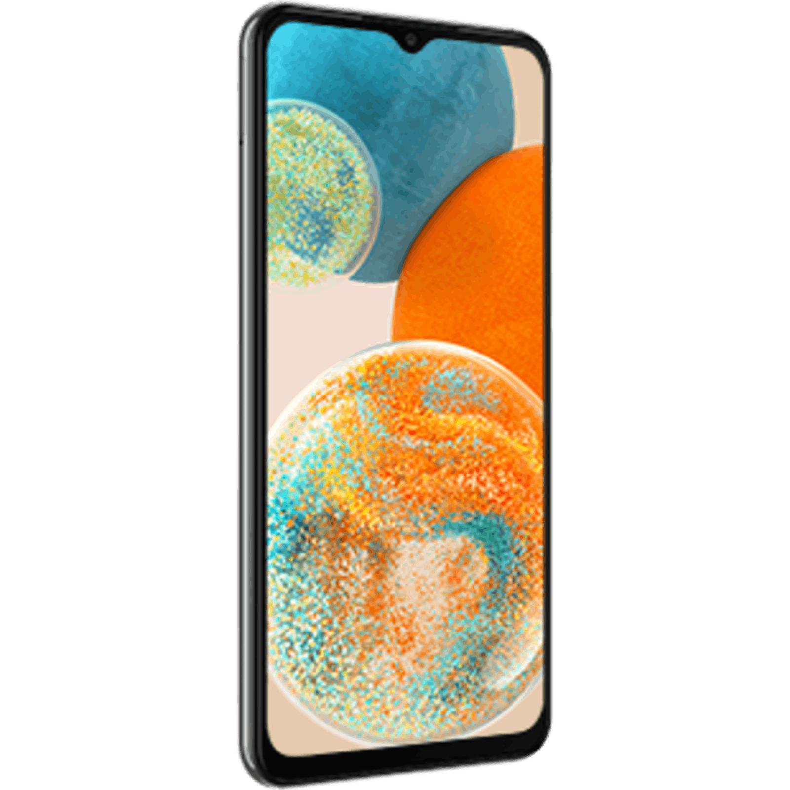 Samsung Galaxy A23 5G Awesome Black - Aanzicht vanaf links